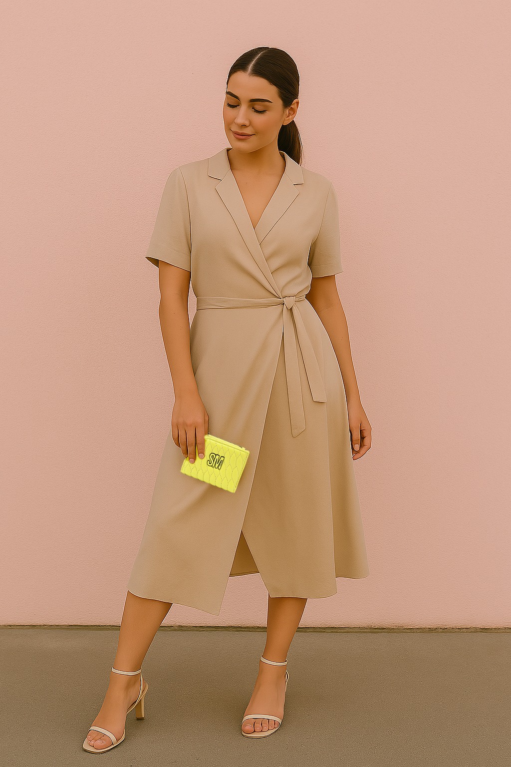 Bbazar Chartruse Clutches & Wallets