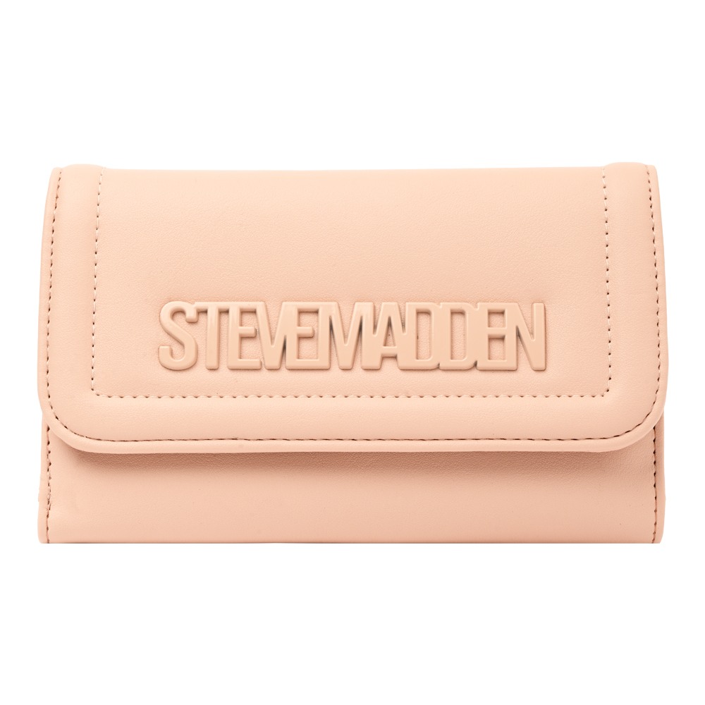 Bclemm Linen Pink Clutches & Wallets