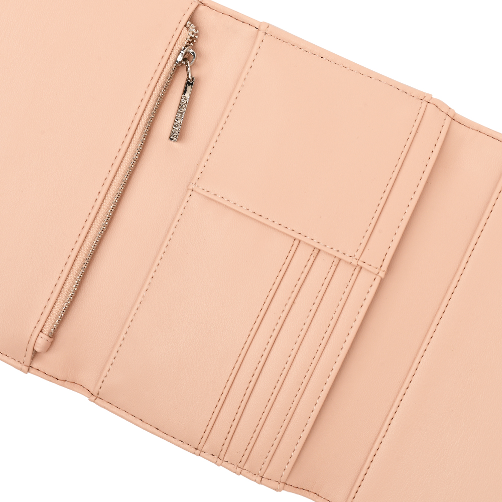Bclemm Linen Pink Clutches & Wallets