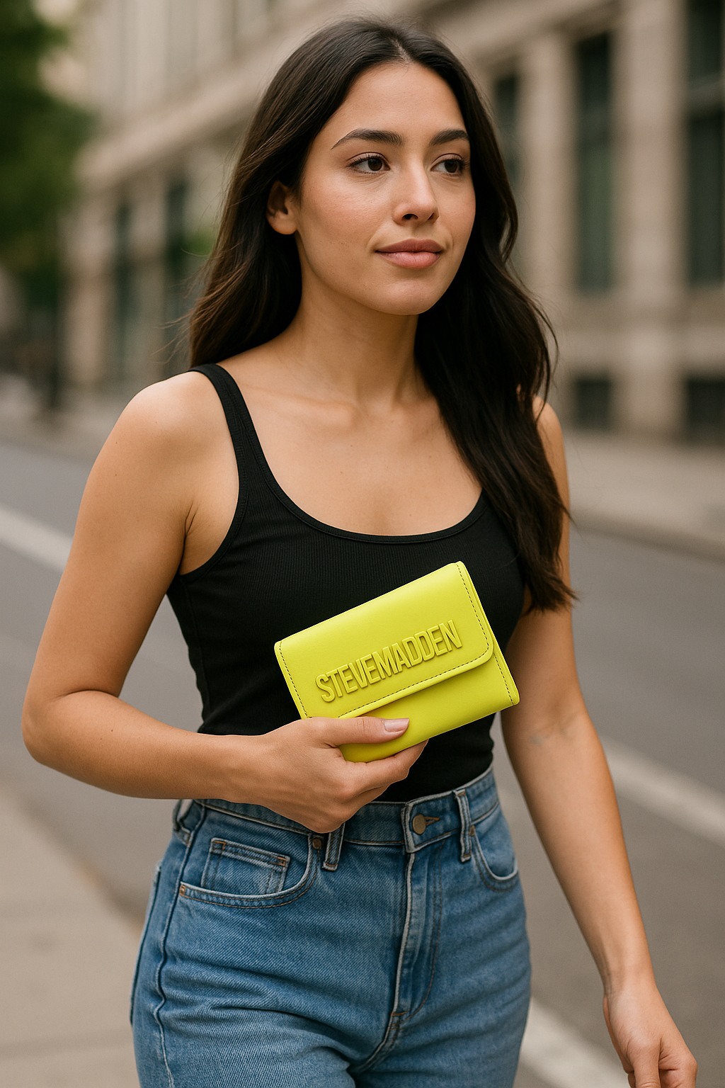 Bclemm Chartruse Clutches & Wallets