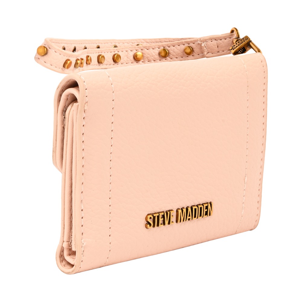 Bwesten Linen Pink Clutches & Wallets