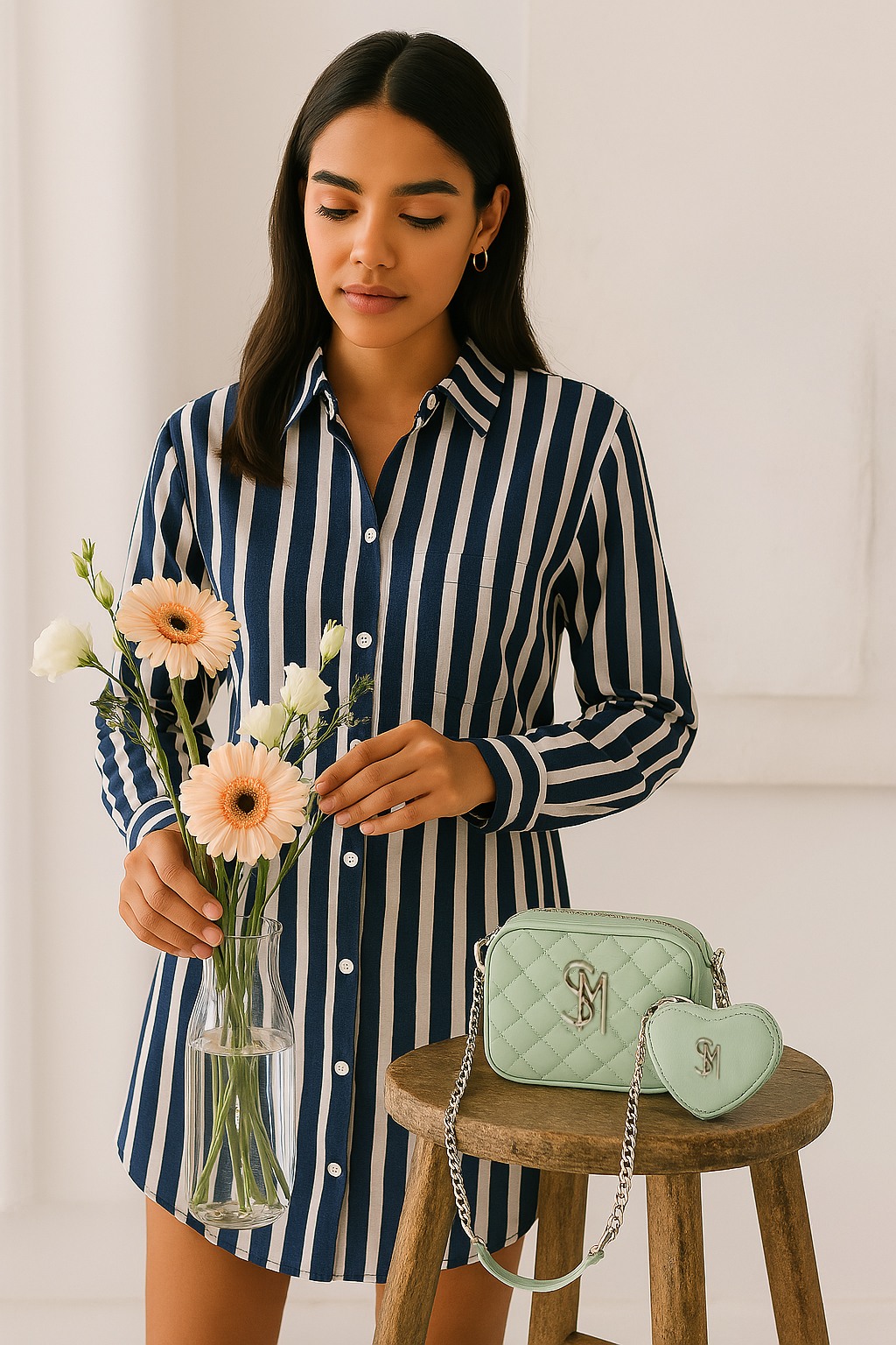 Bmaggs Frosty Green Crossbody