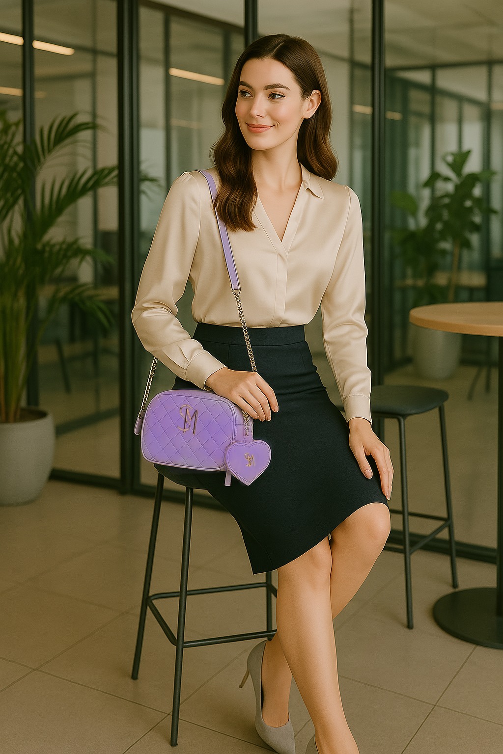Bmaggs Hyper Violet Crossbody