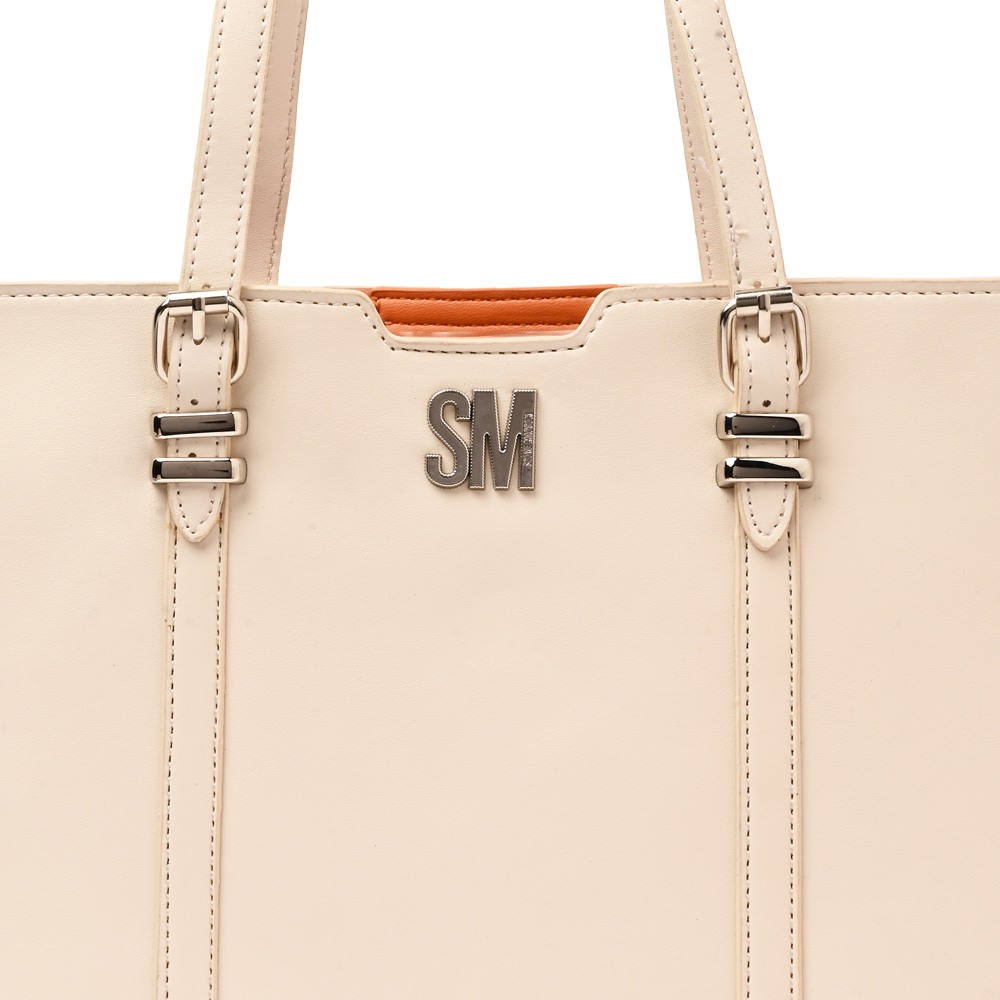 Bdusk Solid Vanilla Tote