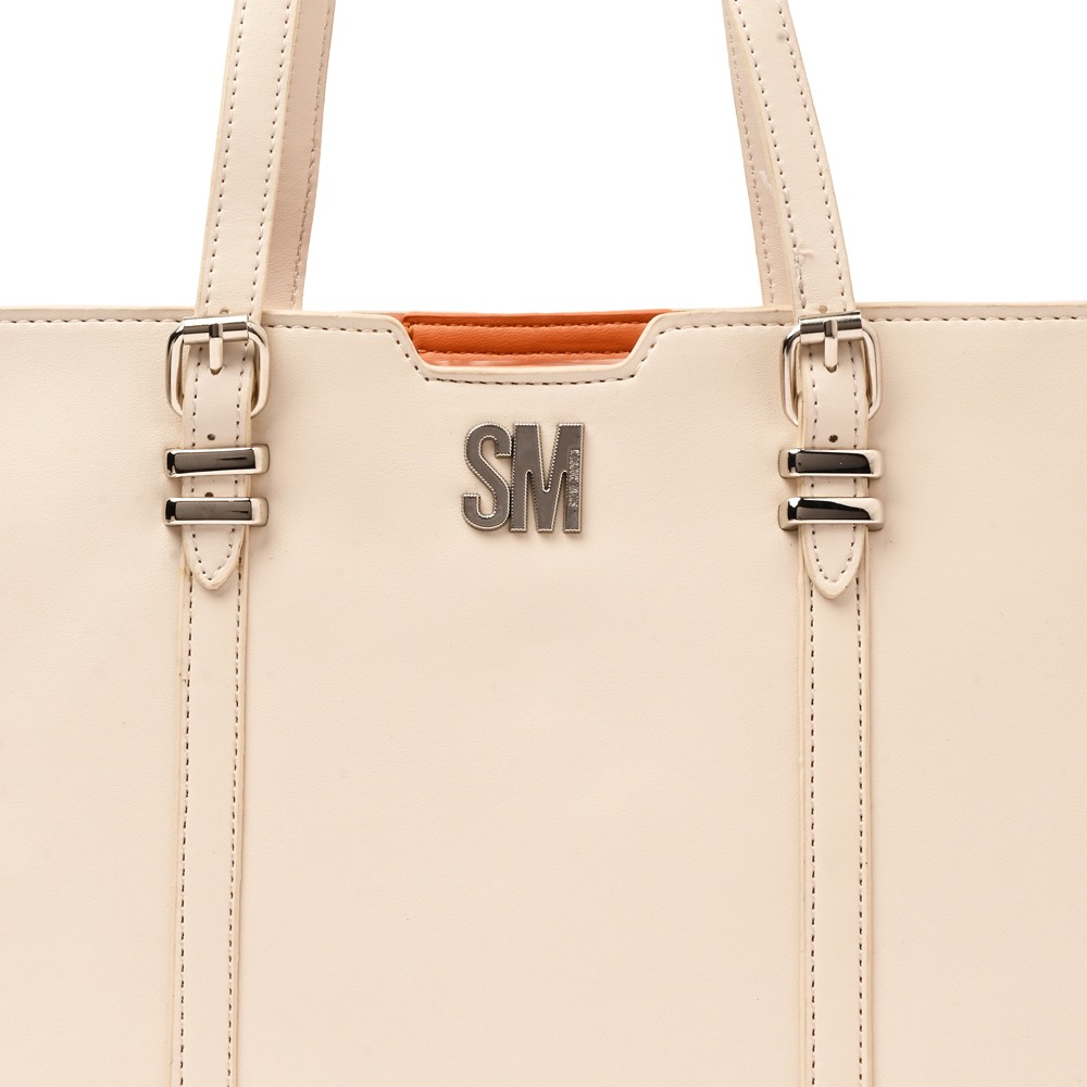 Bdusk Solid Vanilla Tote