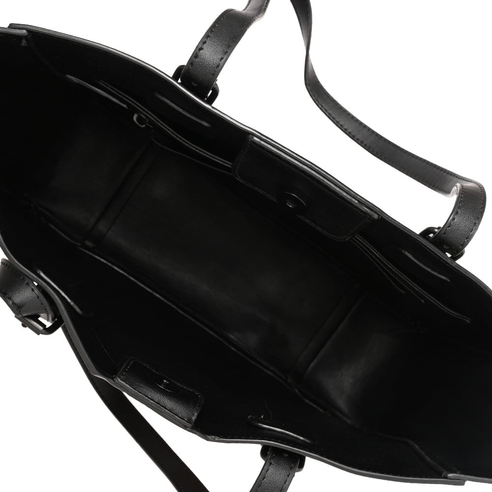 Bdusk-F Floral Black Tote
