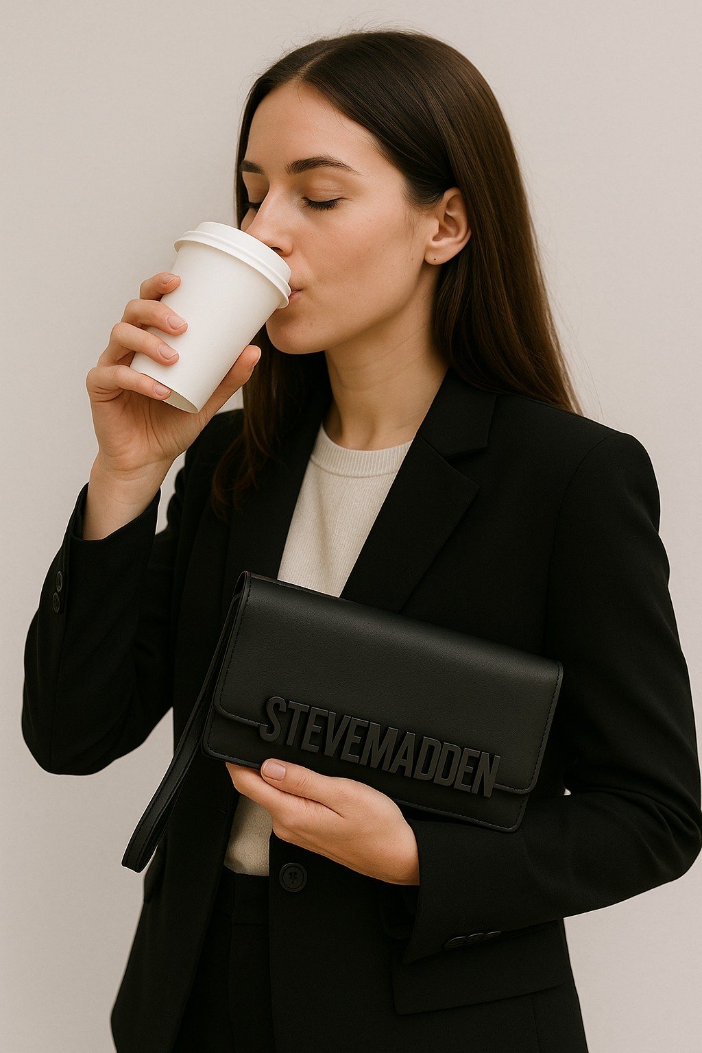 Bcabbyy Black Clutches & Wallets