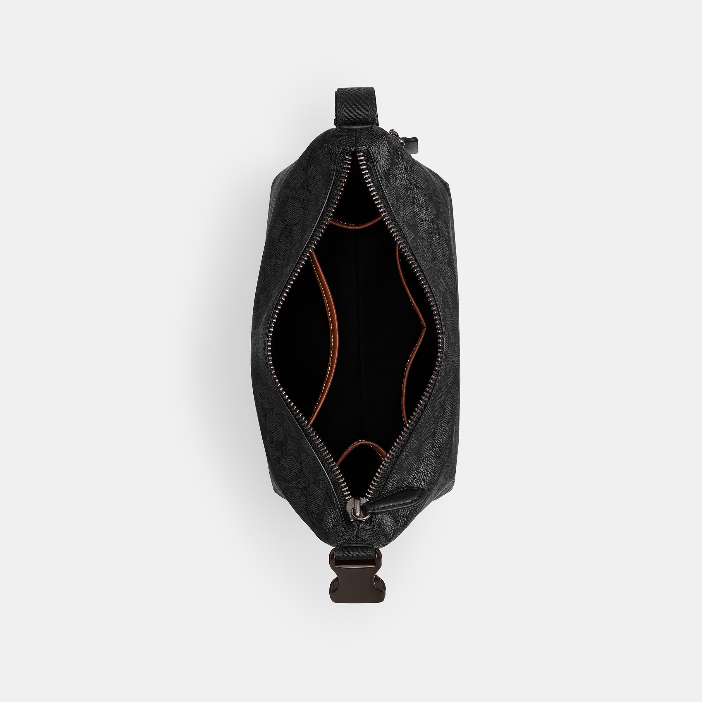 Travel Kit With Speedclip In Signature Canvas