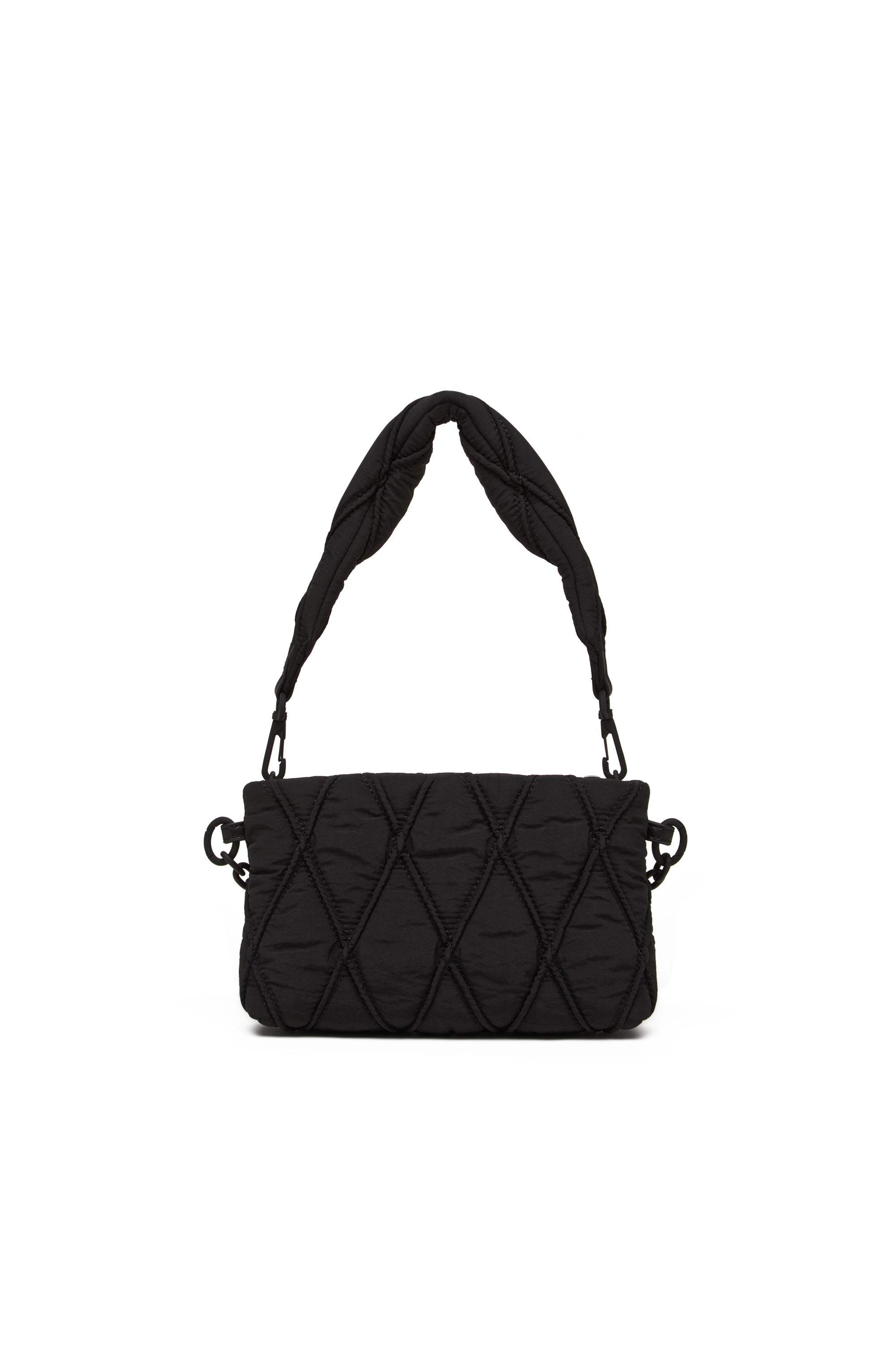 Black Pouch in quilted nylon