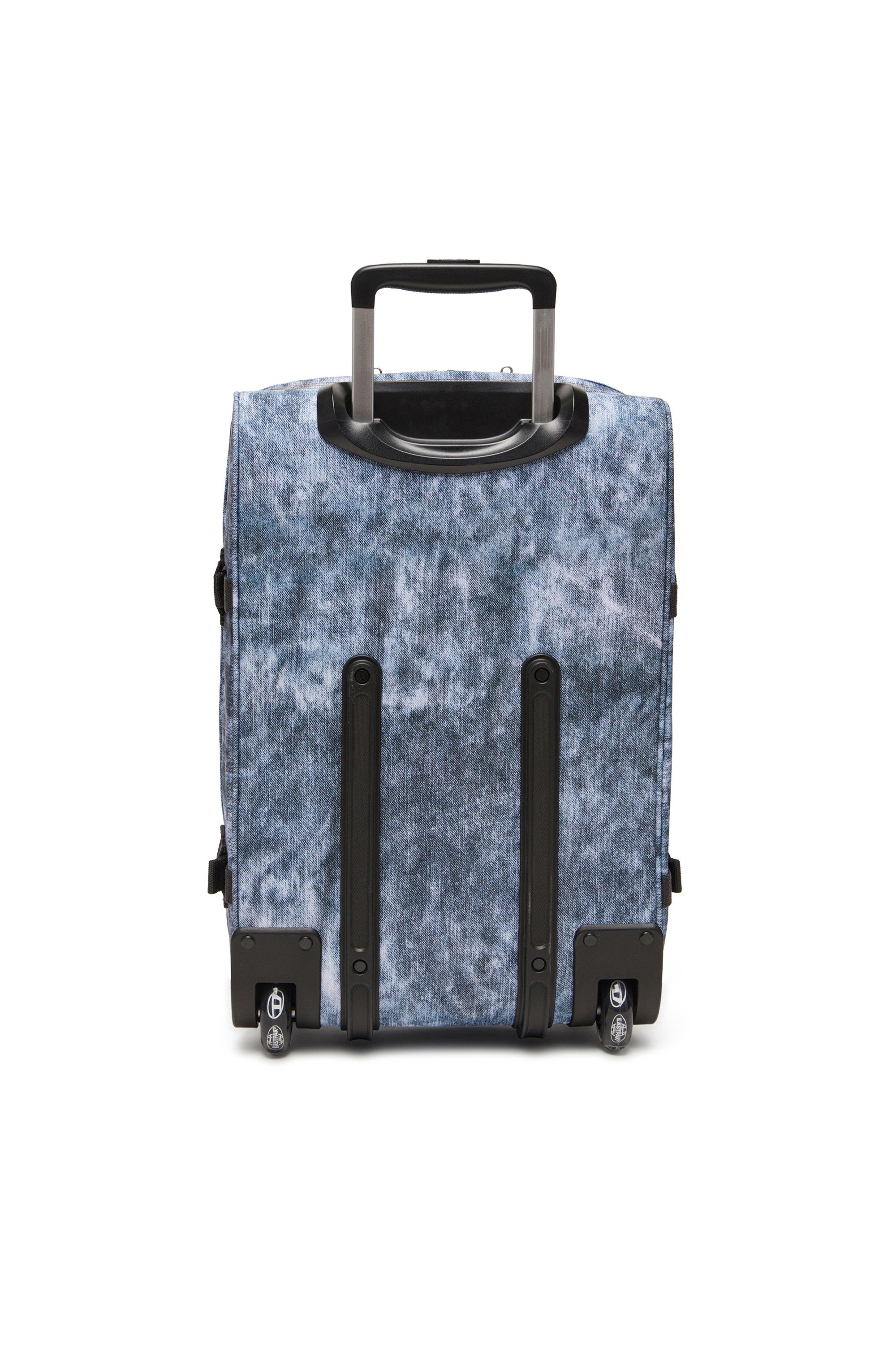 Blue Cabin bag in trompe l'oeil denim