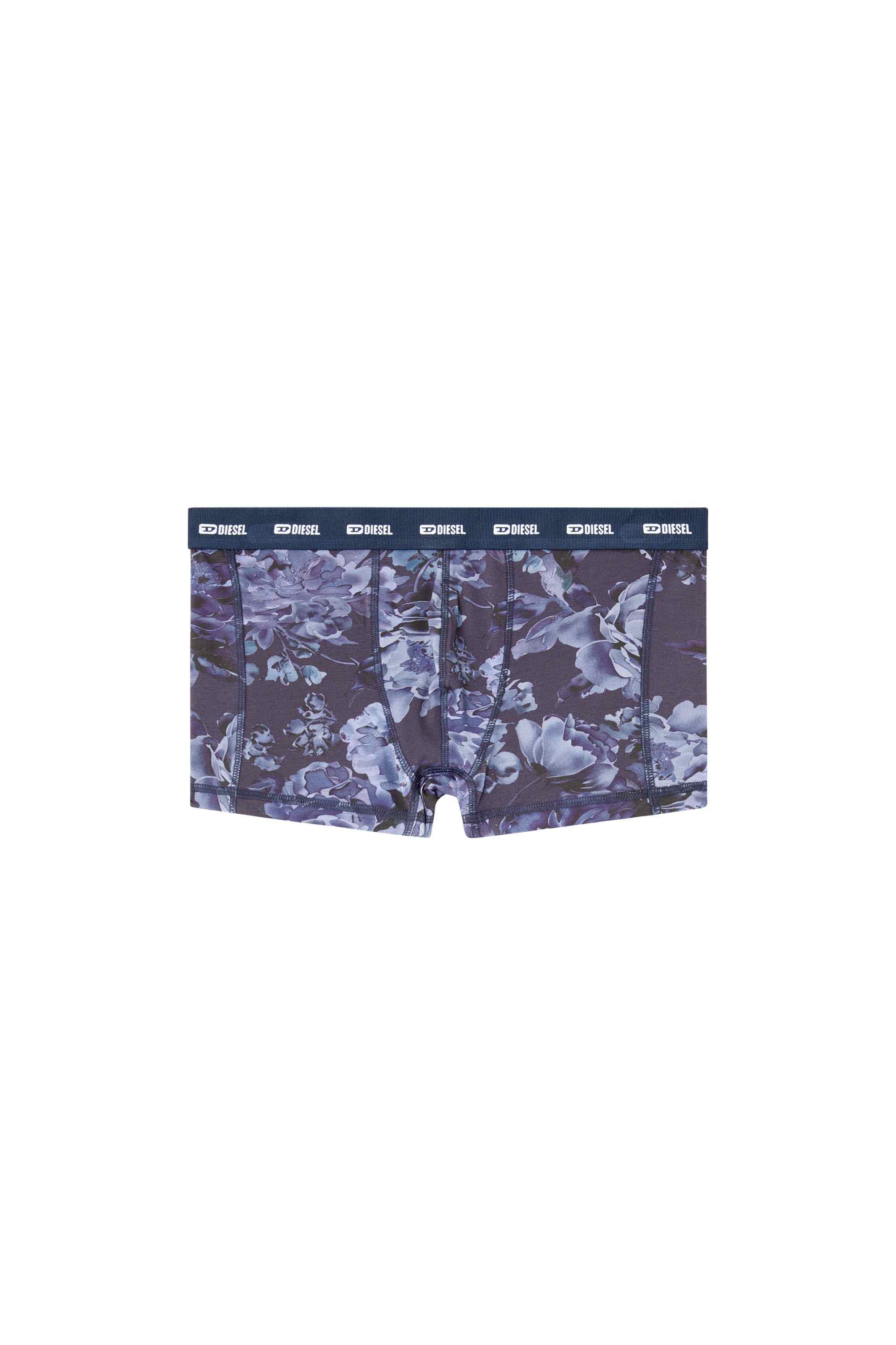 Blue Boxer briefs with Flower print