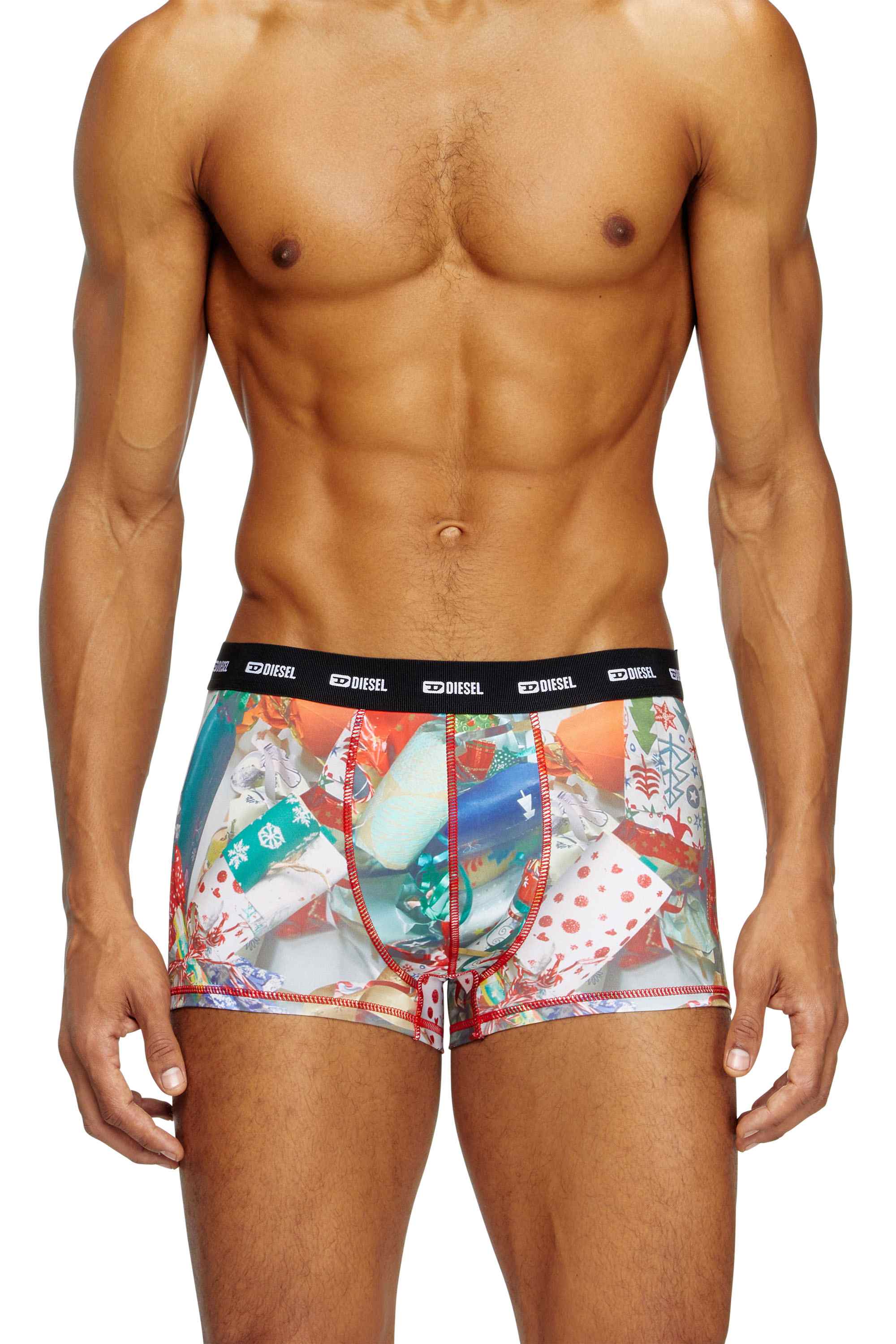 Multicolor Stretch boxers with all-over print