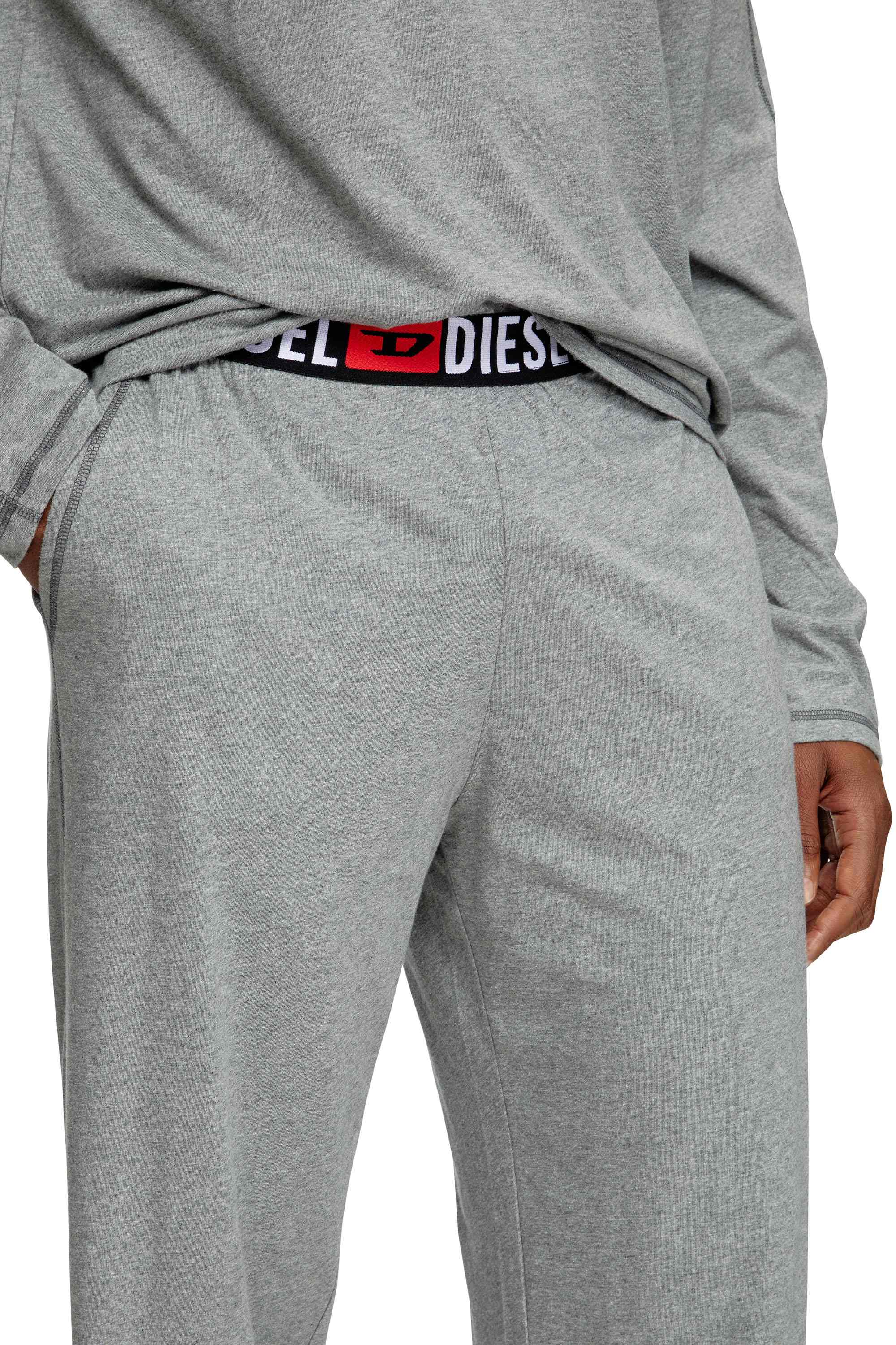 Grey Pajamas in cotton jersey