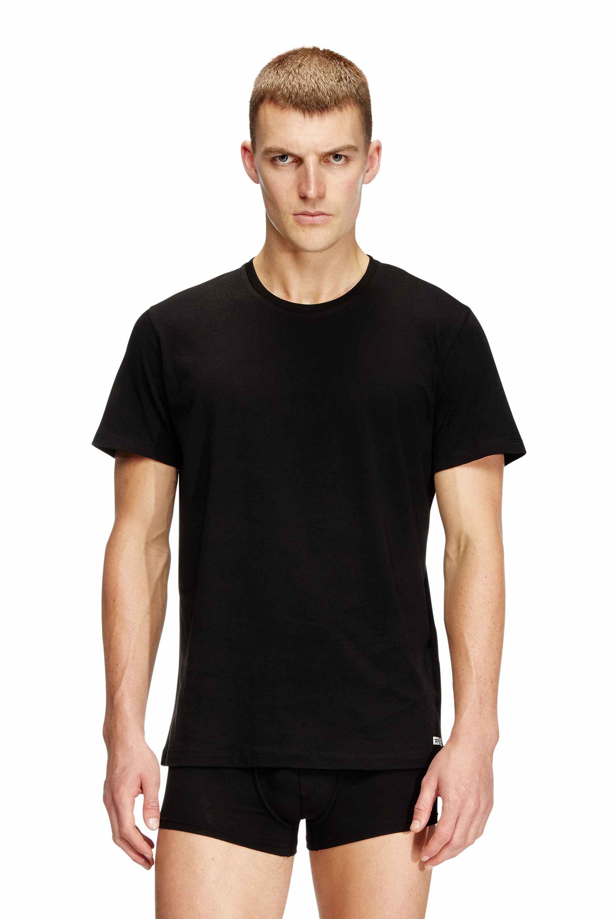 Black Three-pack of T-shirts