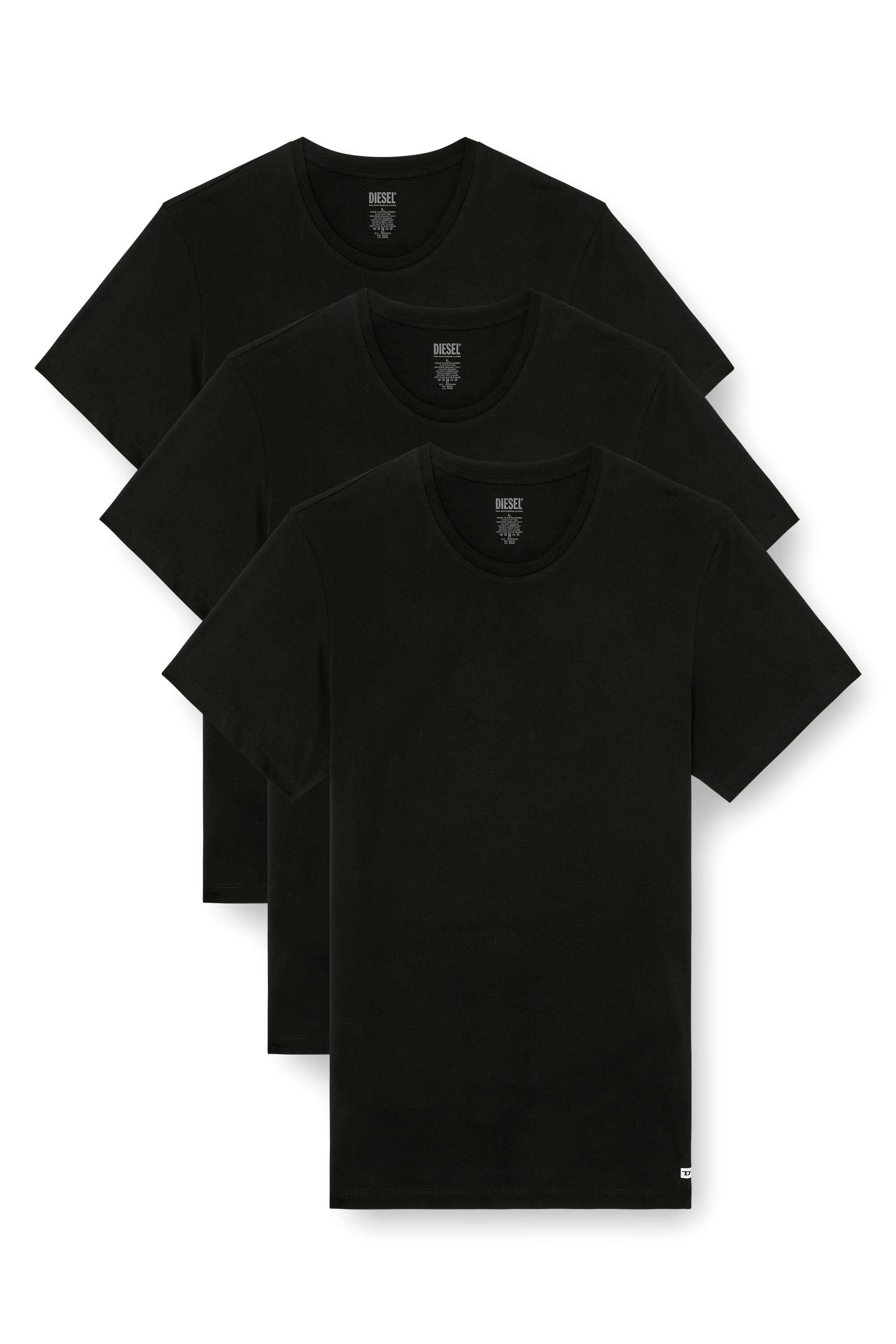 Black Three-pack of T-shirts