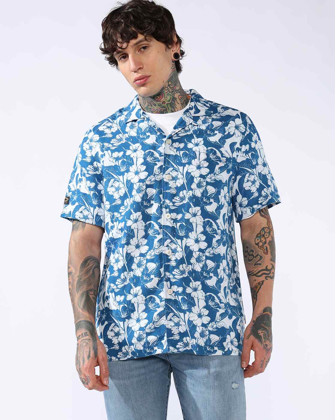 CHERRY BLOSSOM RESORT SHIRT