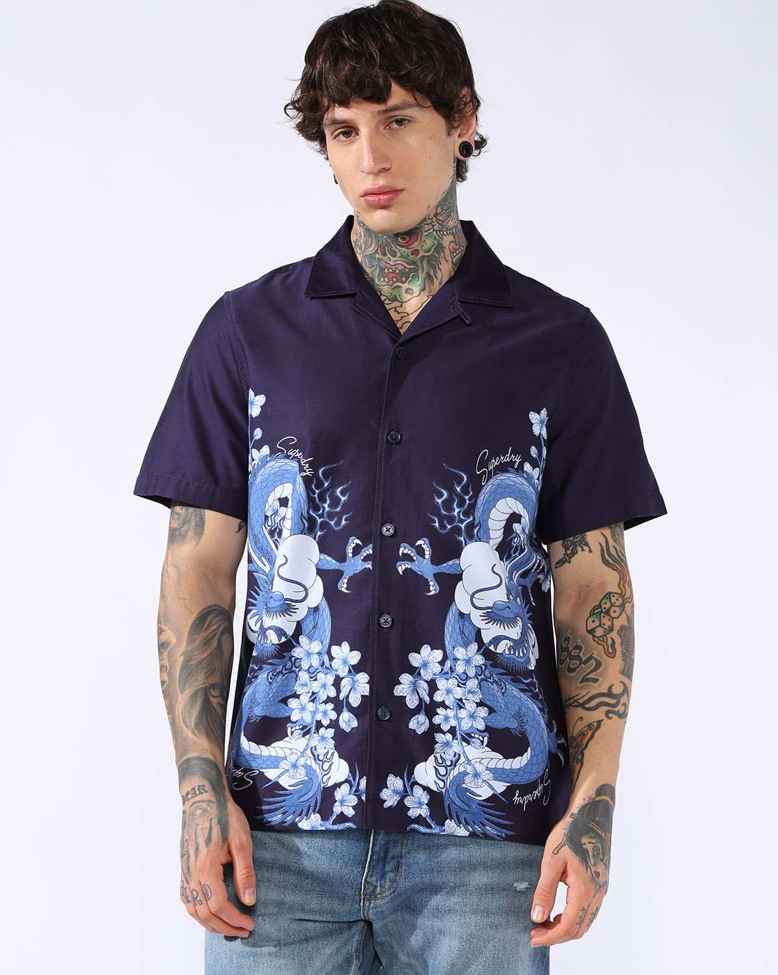 CELESTIAL DRAGON RESORT SHIRT