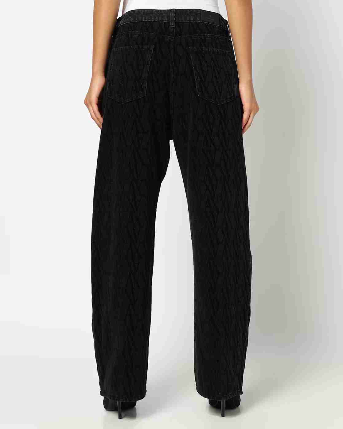 Women Black Relaxed Fit Jeans