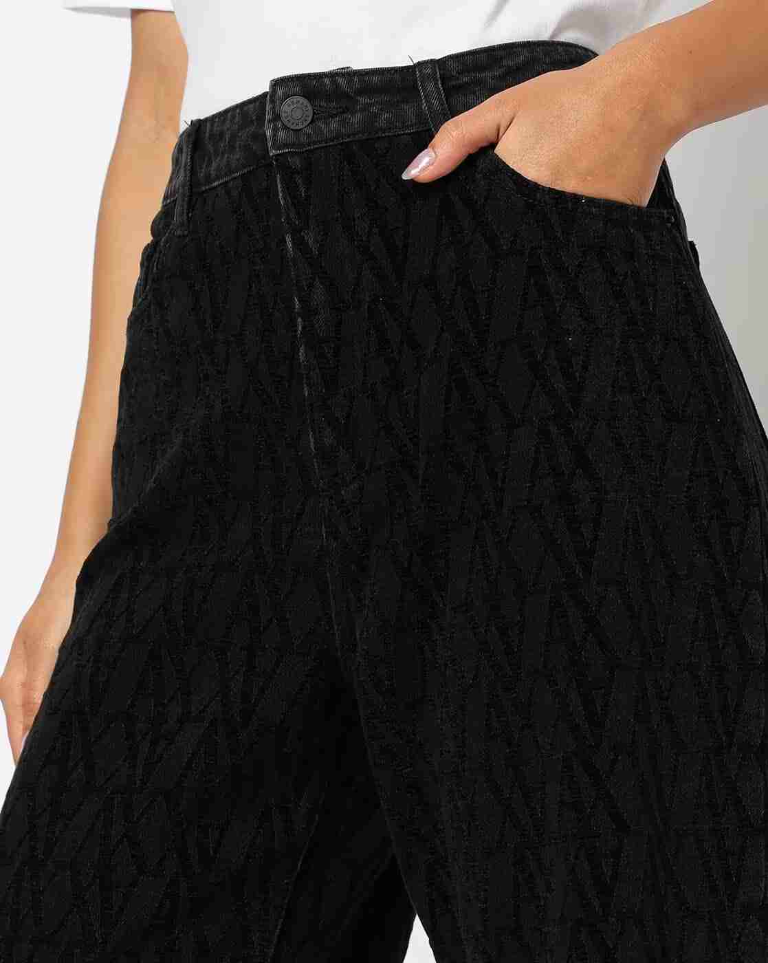 Women Black Relaxed Fit Jeans