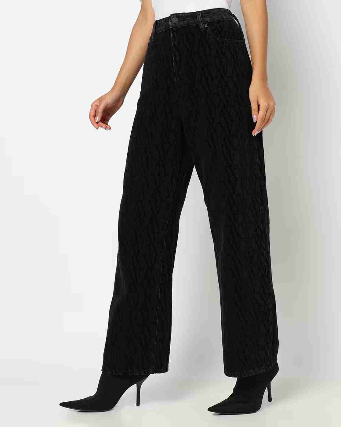 Women Black Relaxed Fit Jeans