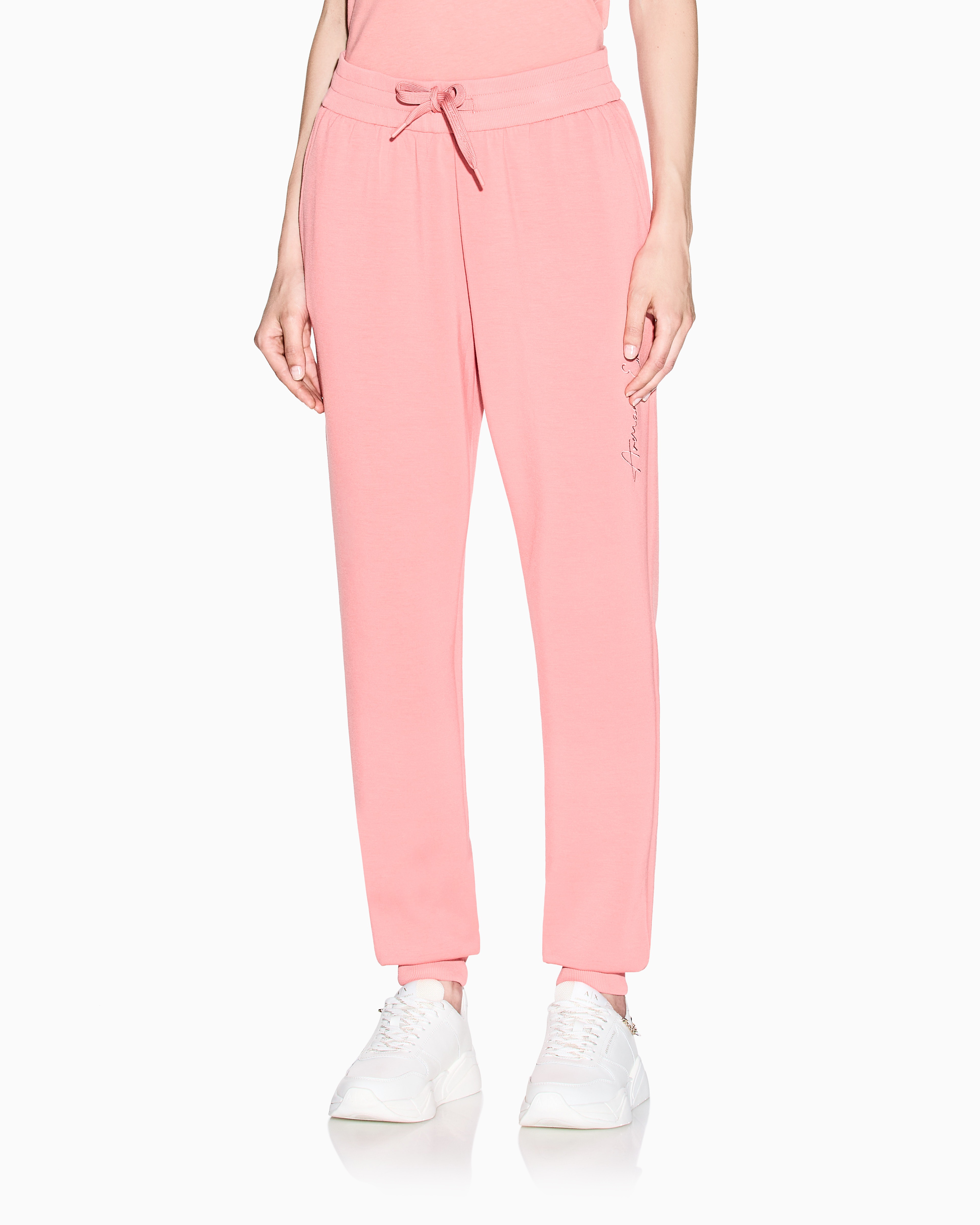 パンツ EMPORIO ARMANI Woman Pants Pink 0NP01T02013 327 EMPORIO ARMANI | Pink Women's Casual Pants | YOOX
