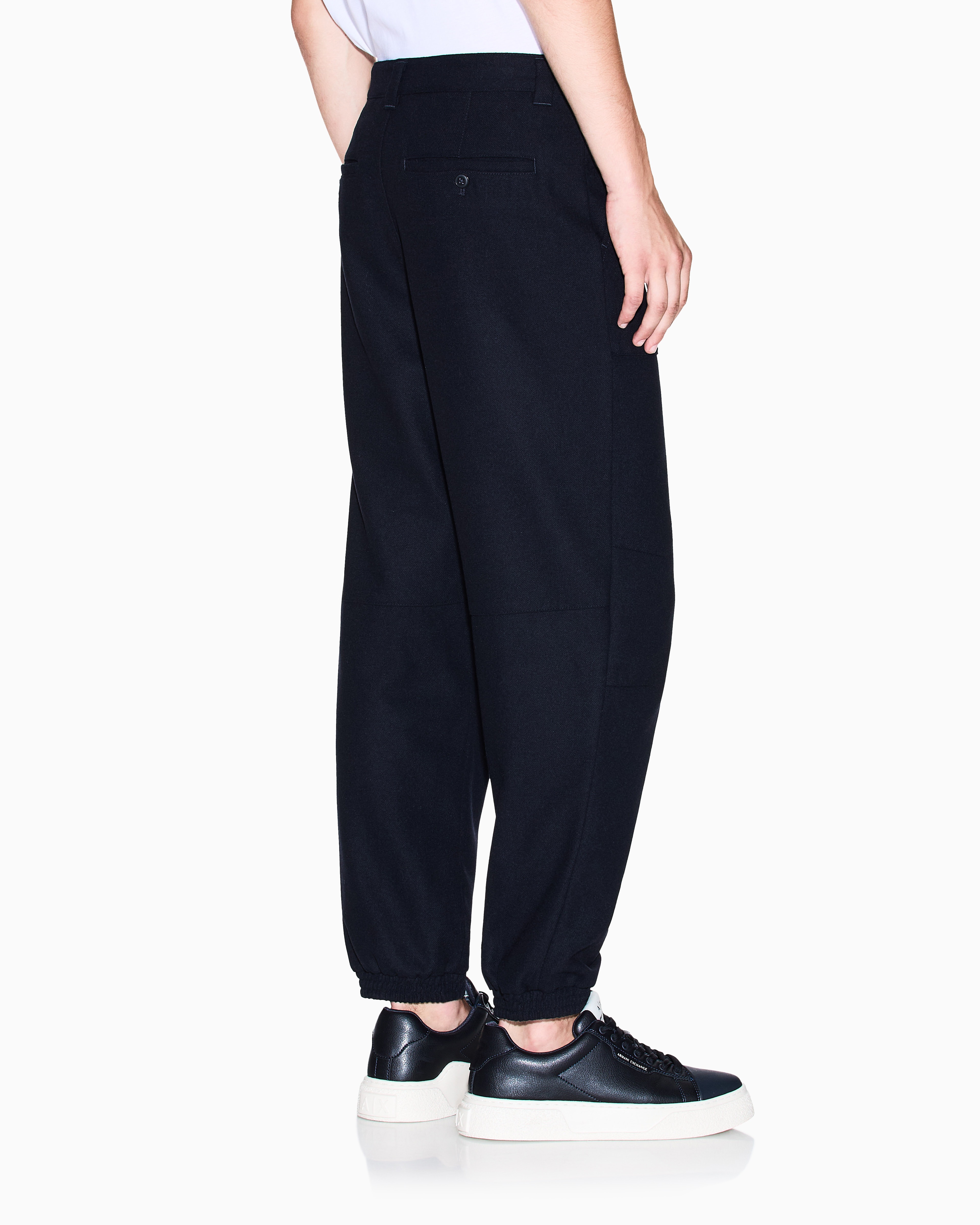 Men Blue Regular Fit Trousers