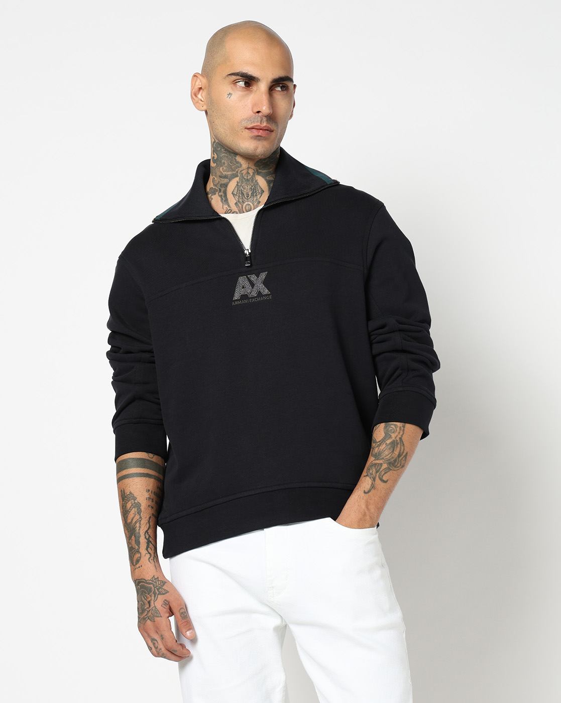 Men Blue Urban Expedition Regular Fit Sweatshirts
