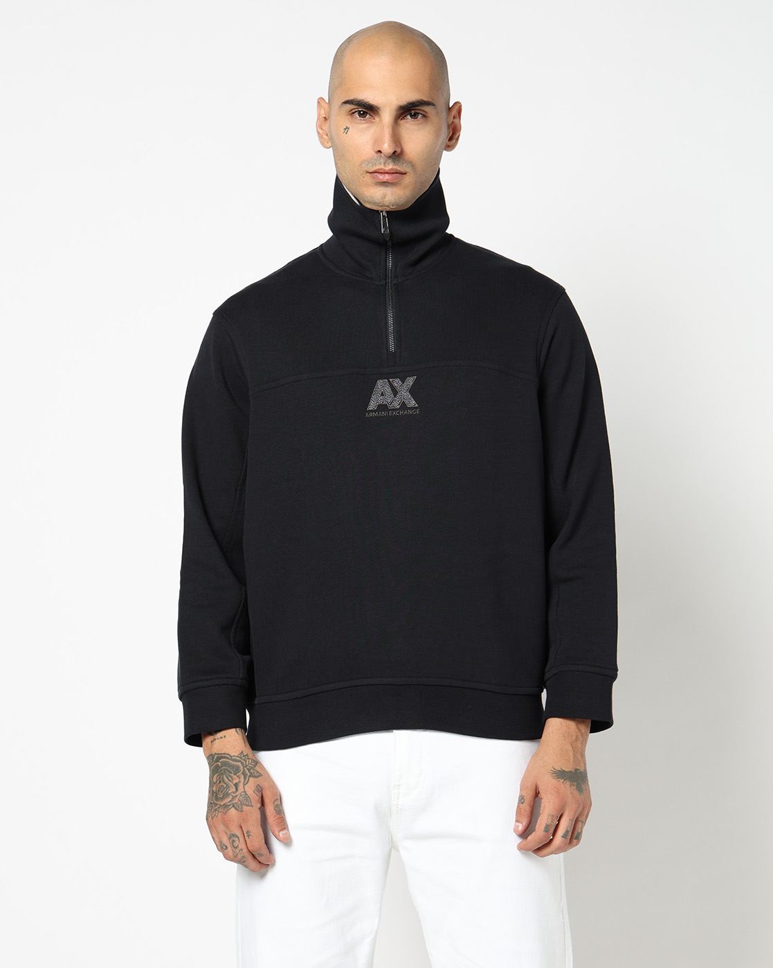 Men Blue Urban Expedition Regular Fit Sweatshirts