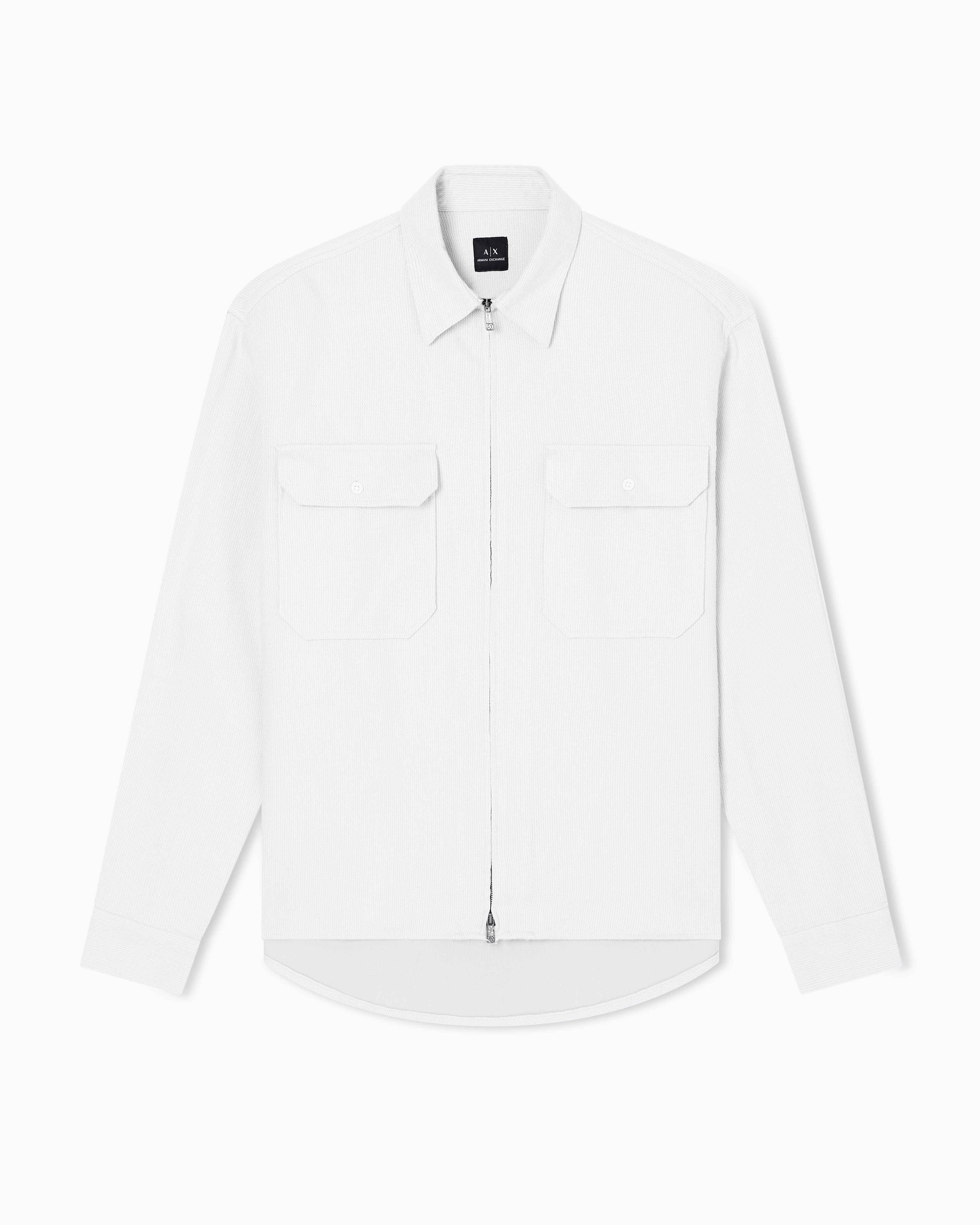Men Grey Armani Classics Comfort Fit Casual Shirts