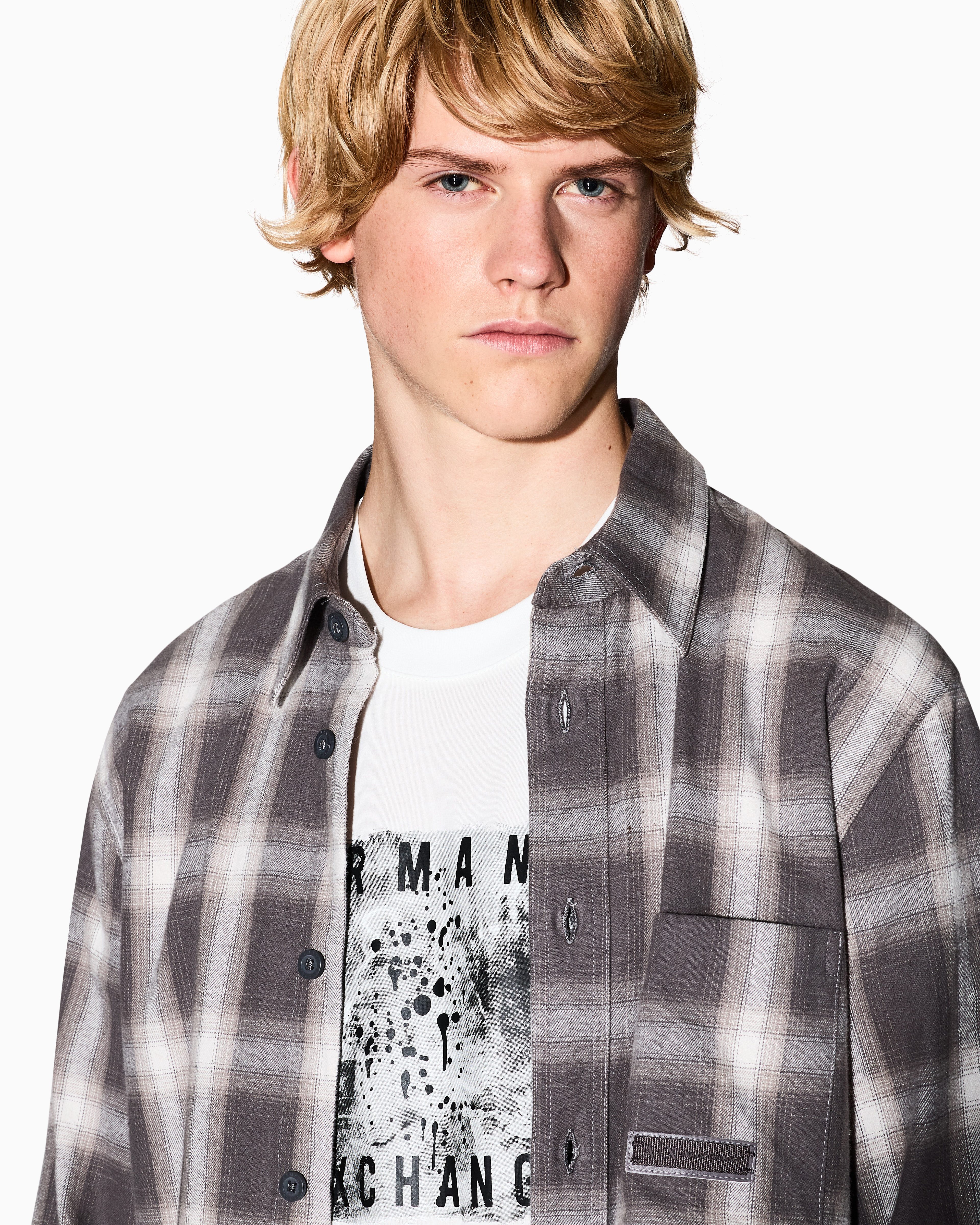 Men Grey Cozy Lab Regular + Fit Casual Shirts