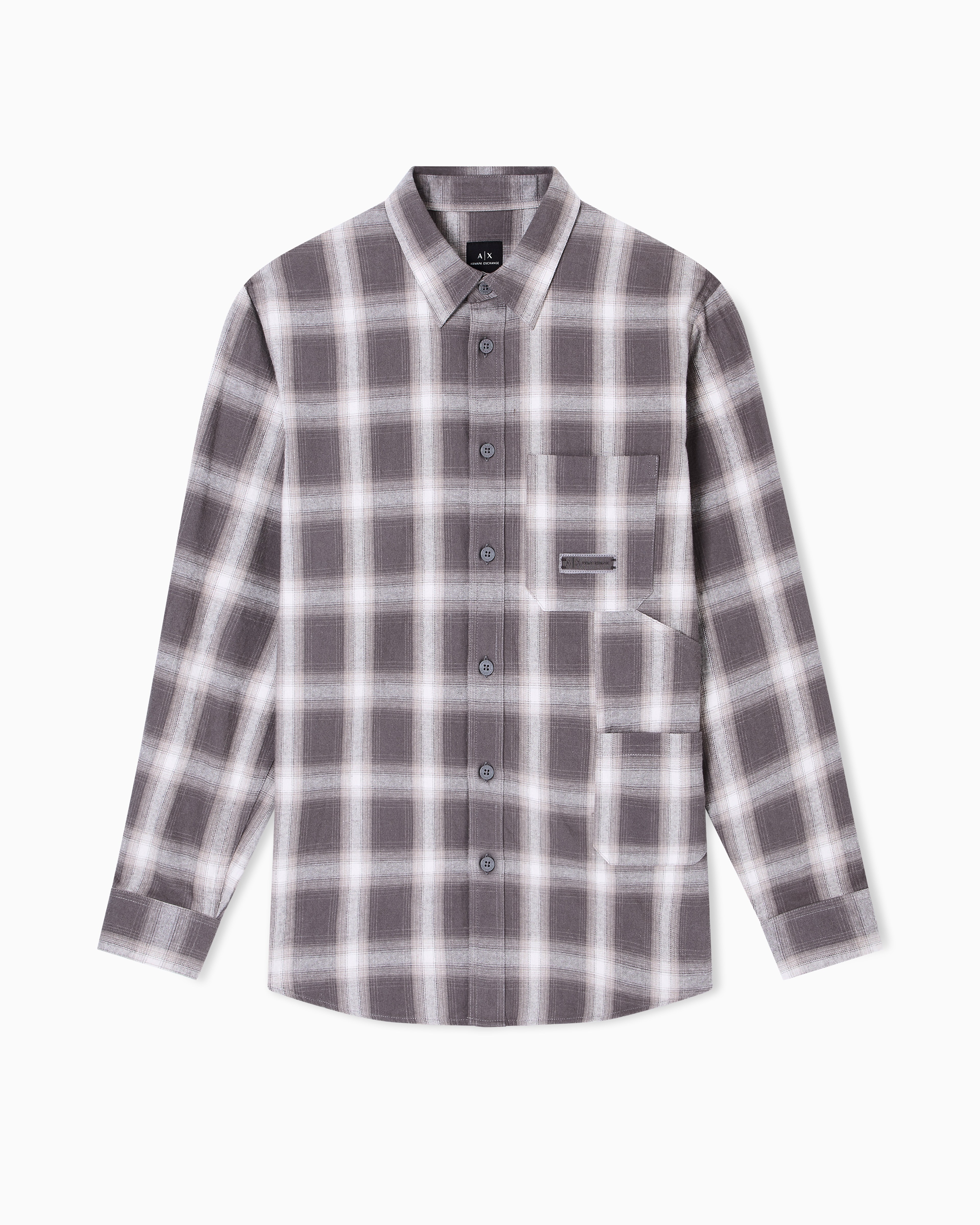 Men Grey Cozy Lab Regular + Fit Casual Shirts