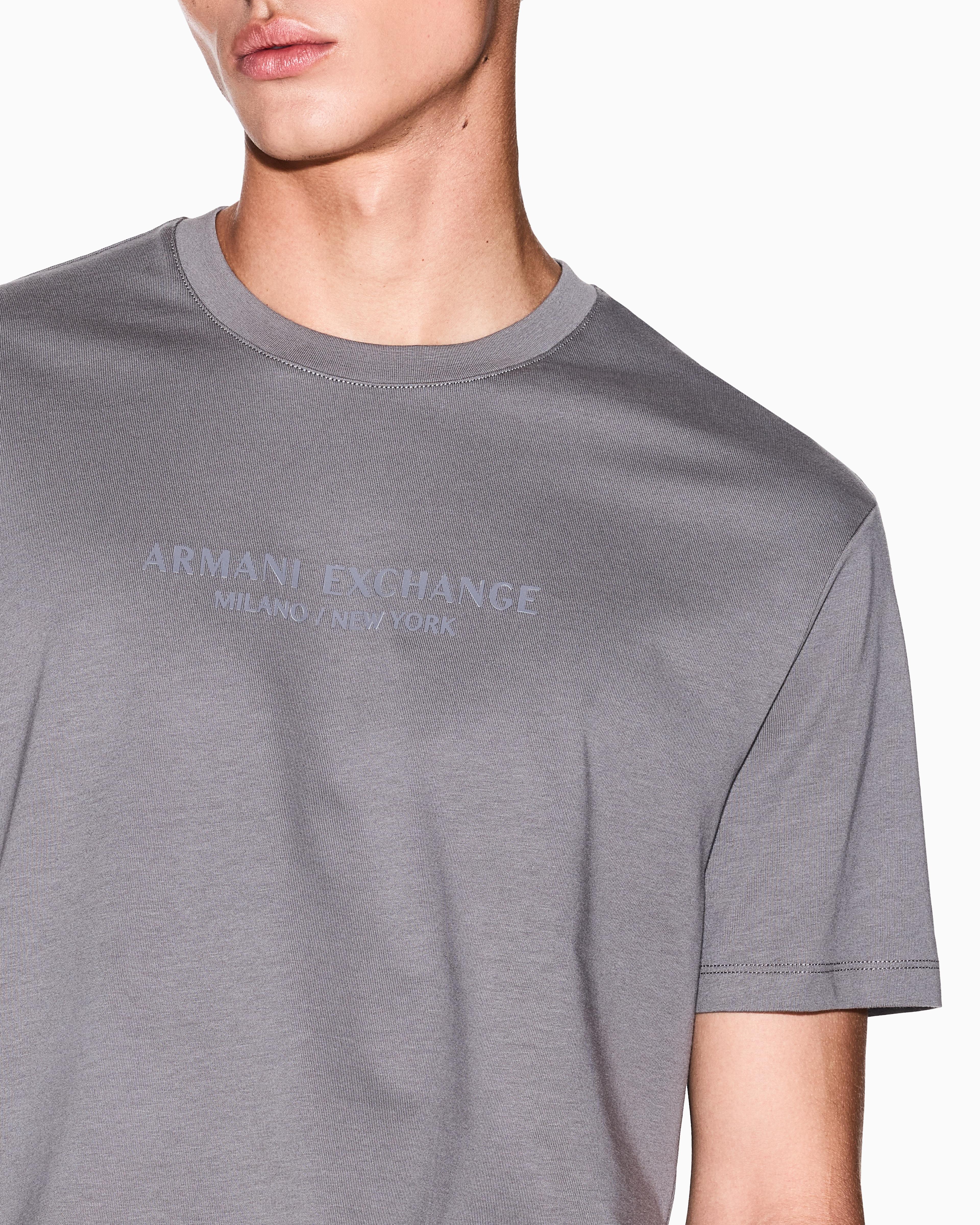 Men Grey MI/NY Regular Fit T-Shirts