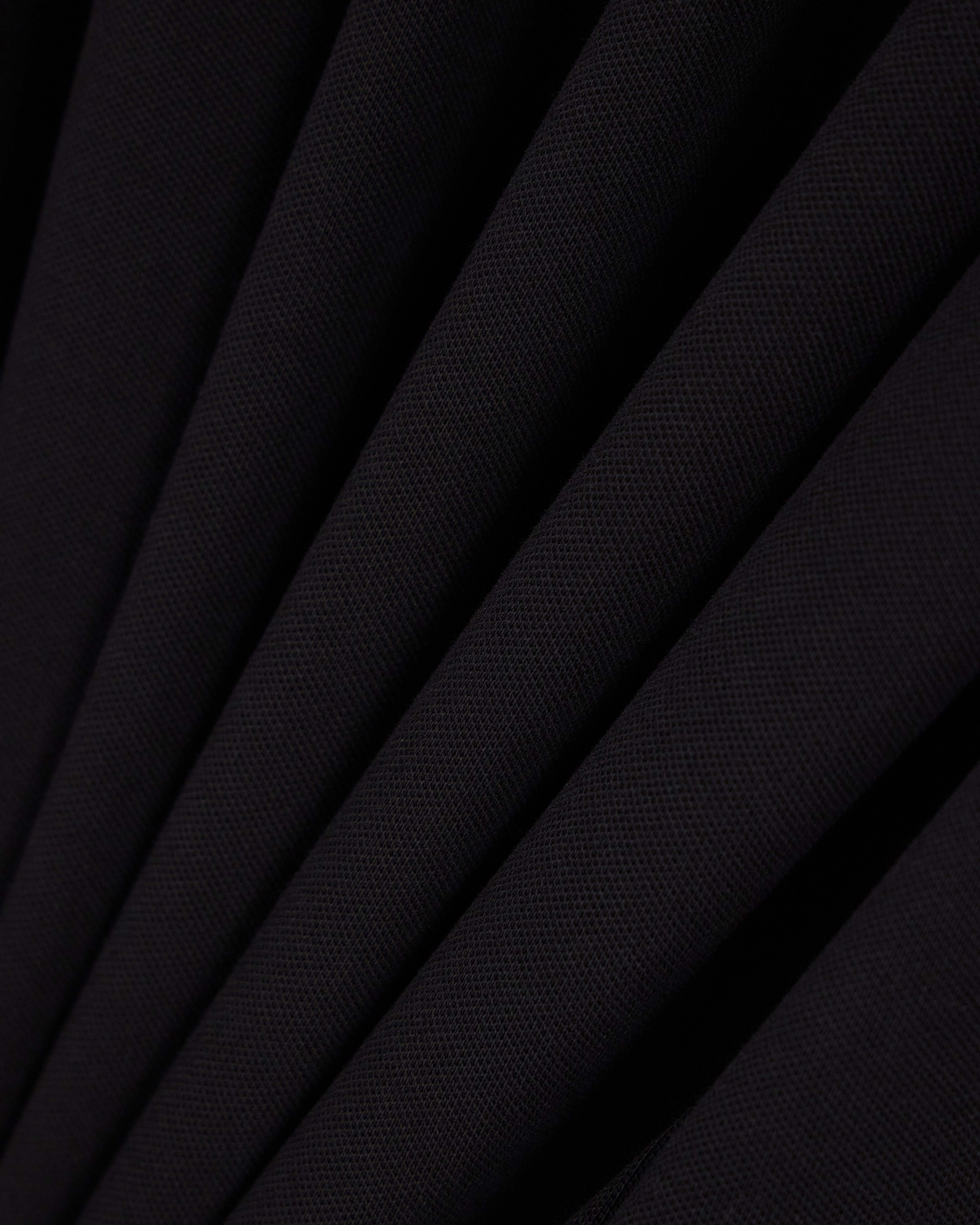 Men's Black Essentials Polo Shirt