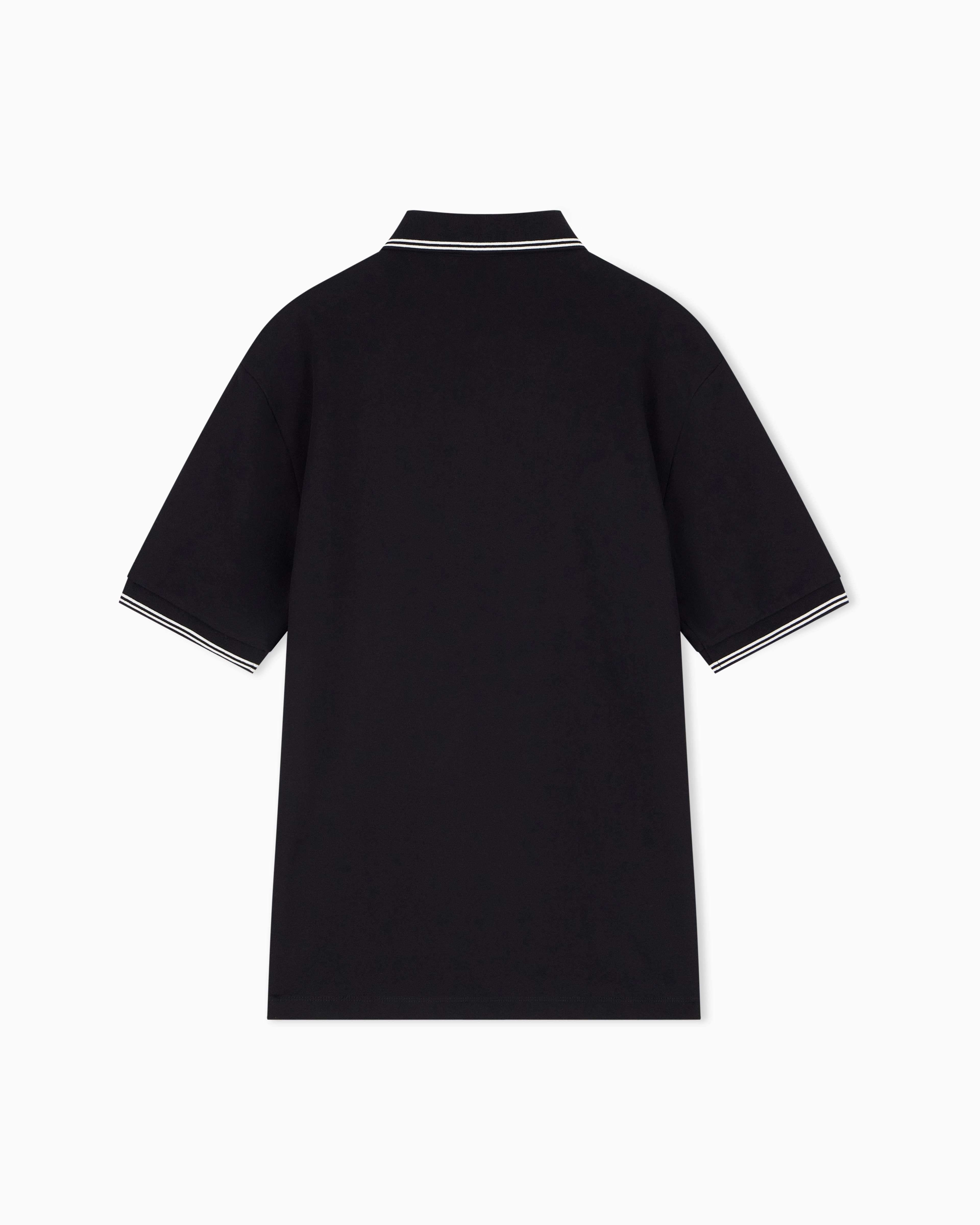 Men's Black Essentials Polo Shirt