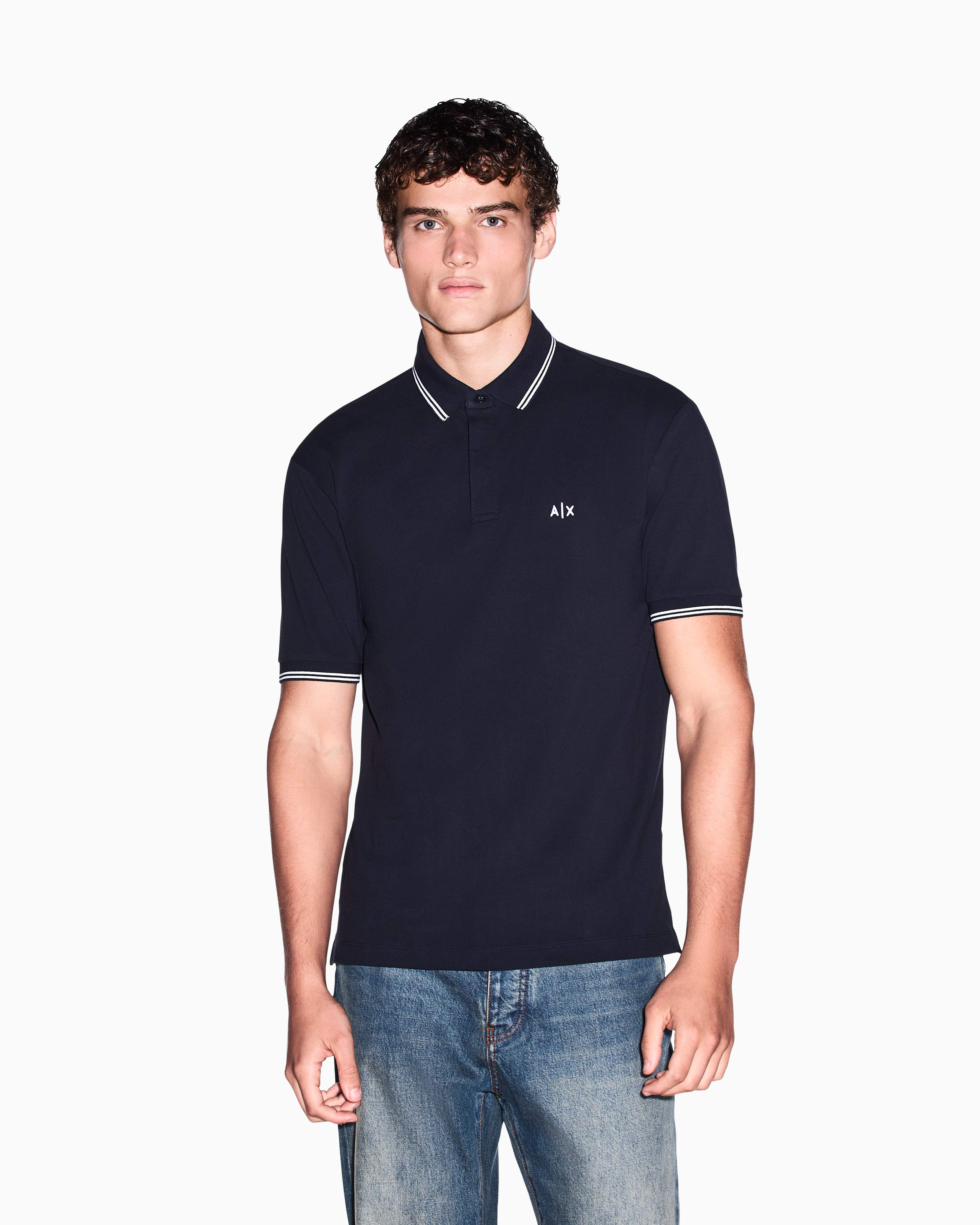 Men's Blue Essentials Polo Shirt