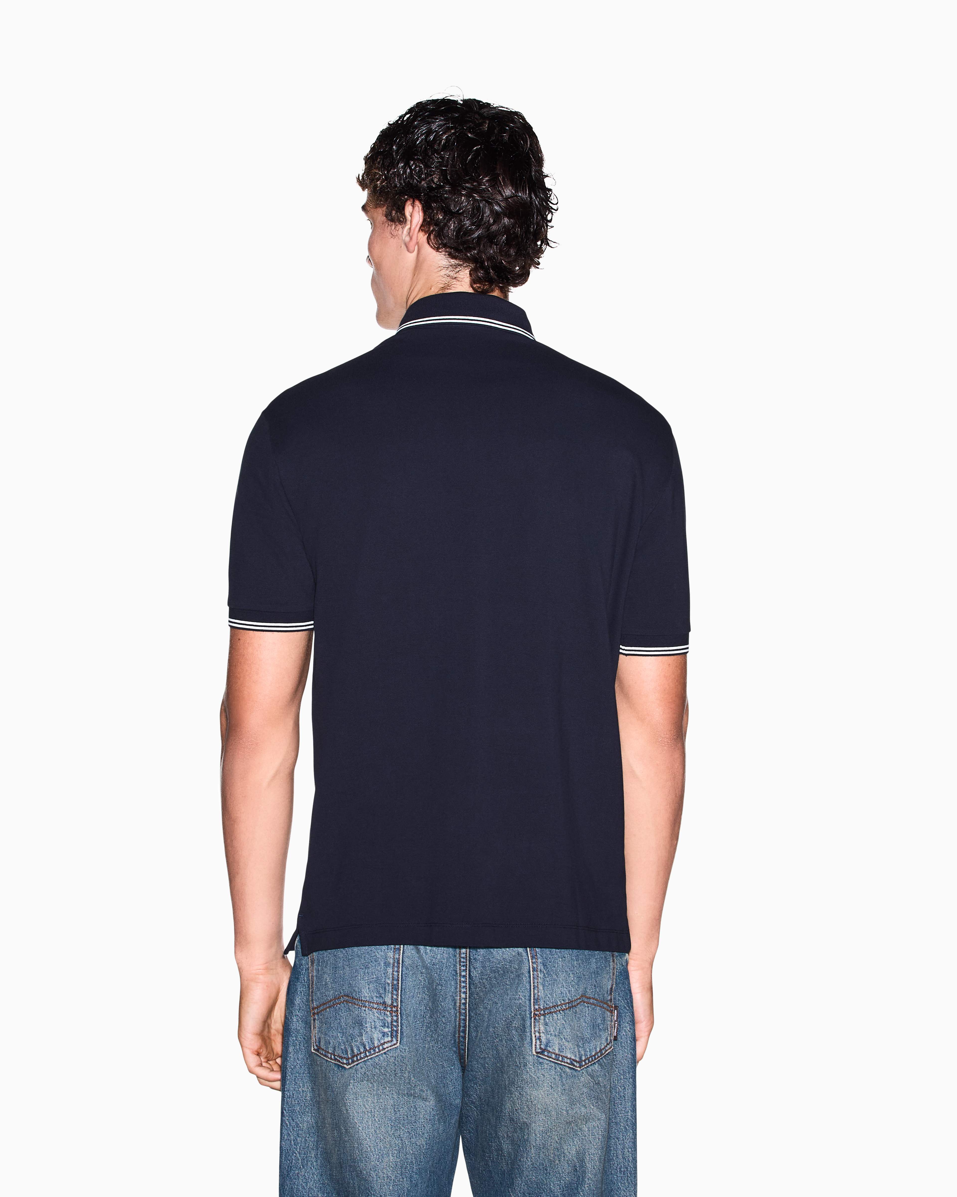 Men's Blue Essentials Polo Shirt