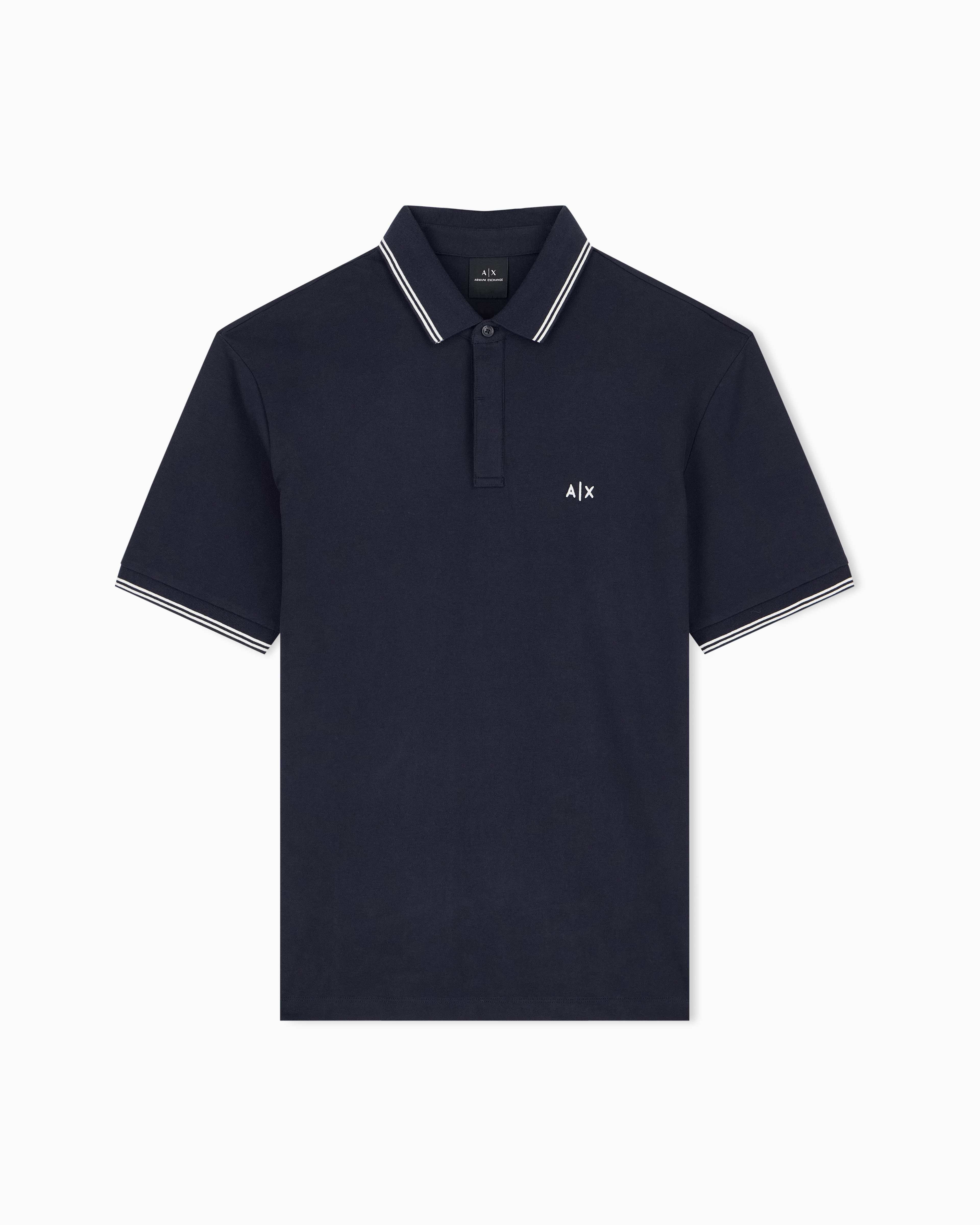 Men's Blue Essentials Polo Shirt