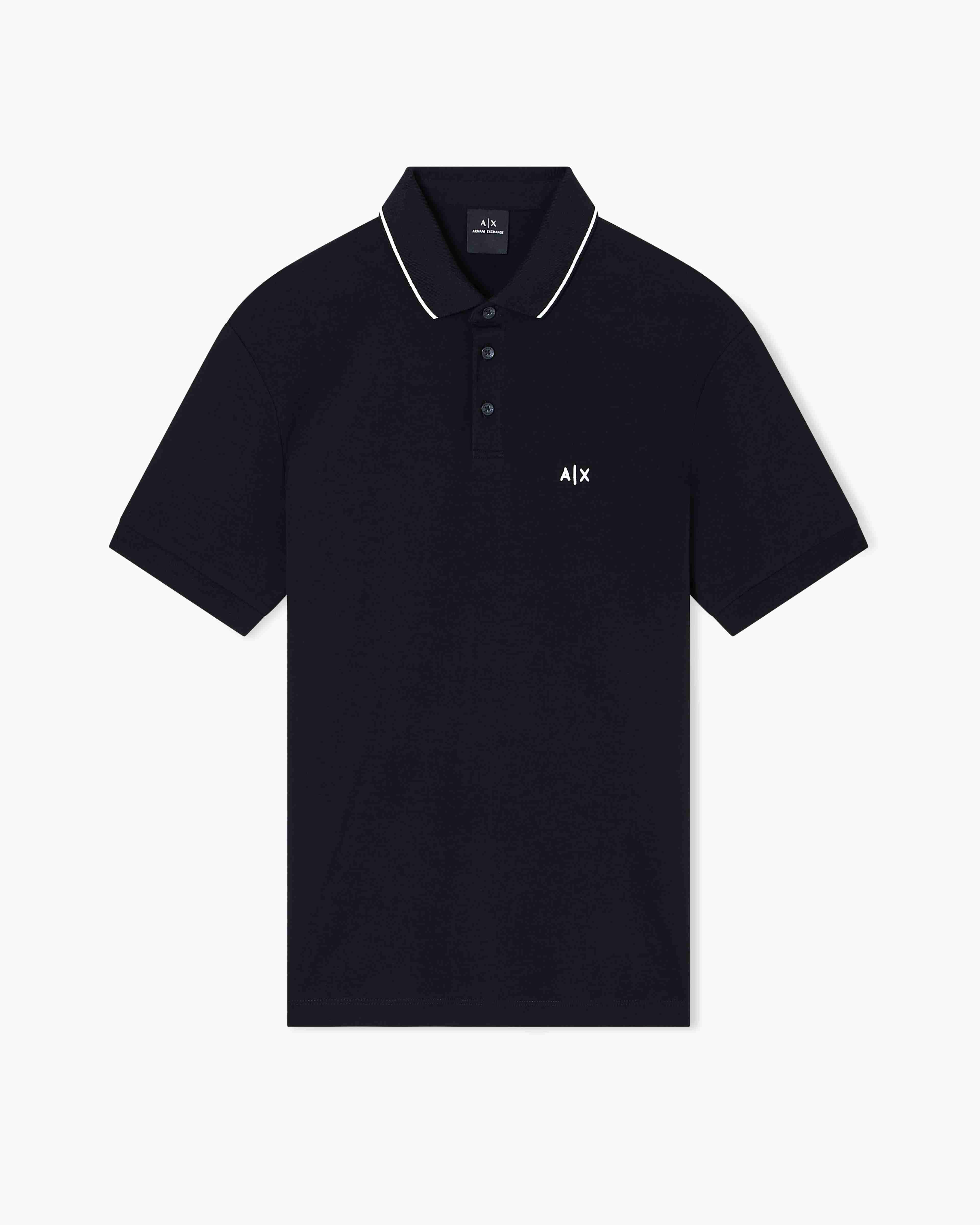 Men's Black Essentials Polo Shirt