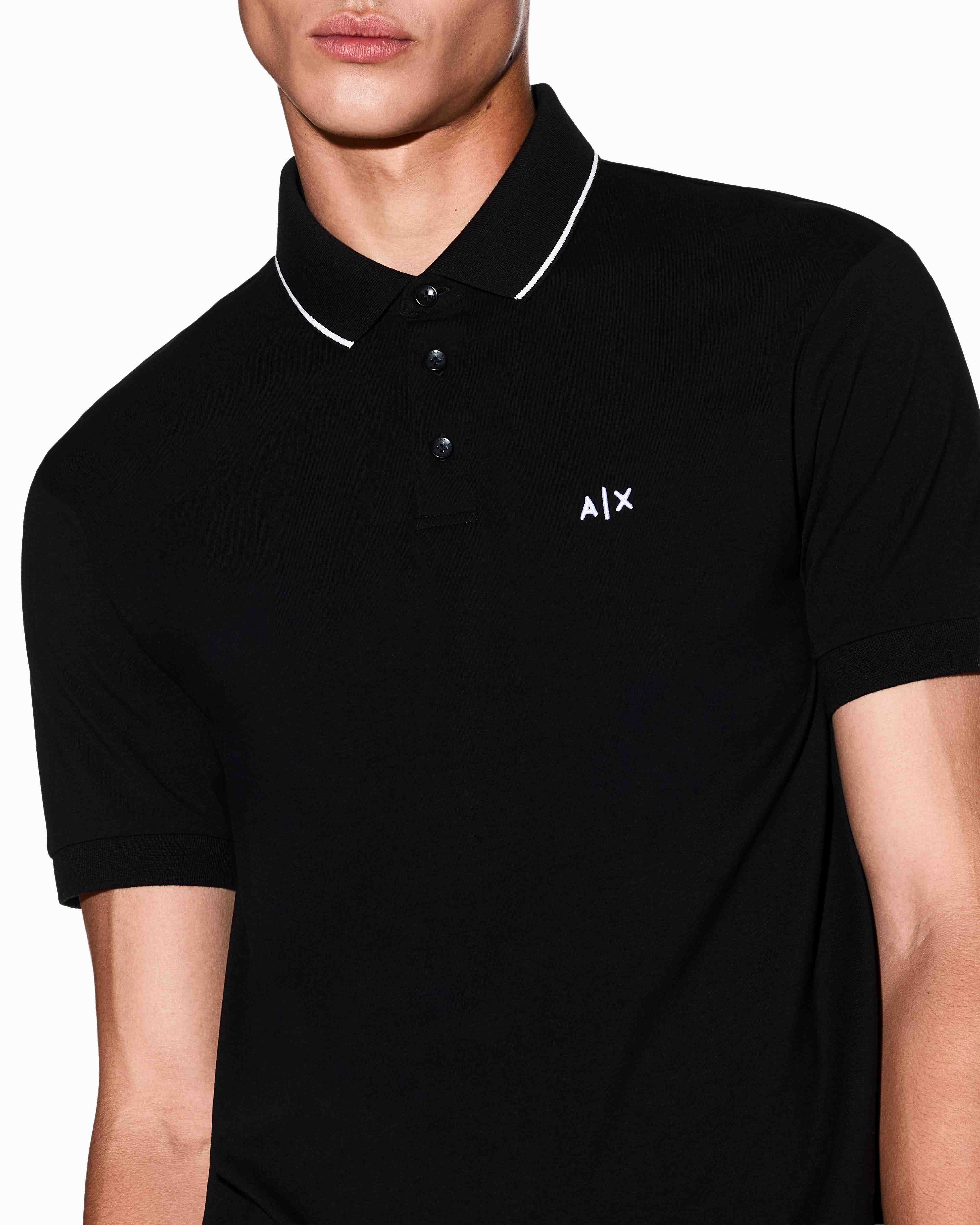 Men's Black Essentials Polo Shirt