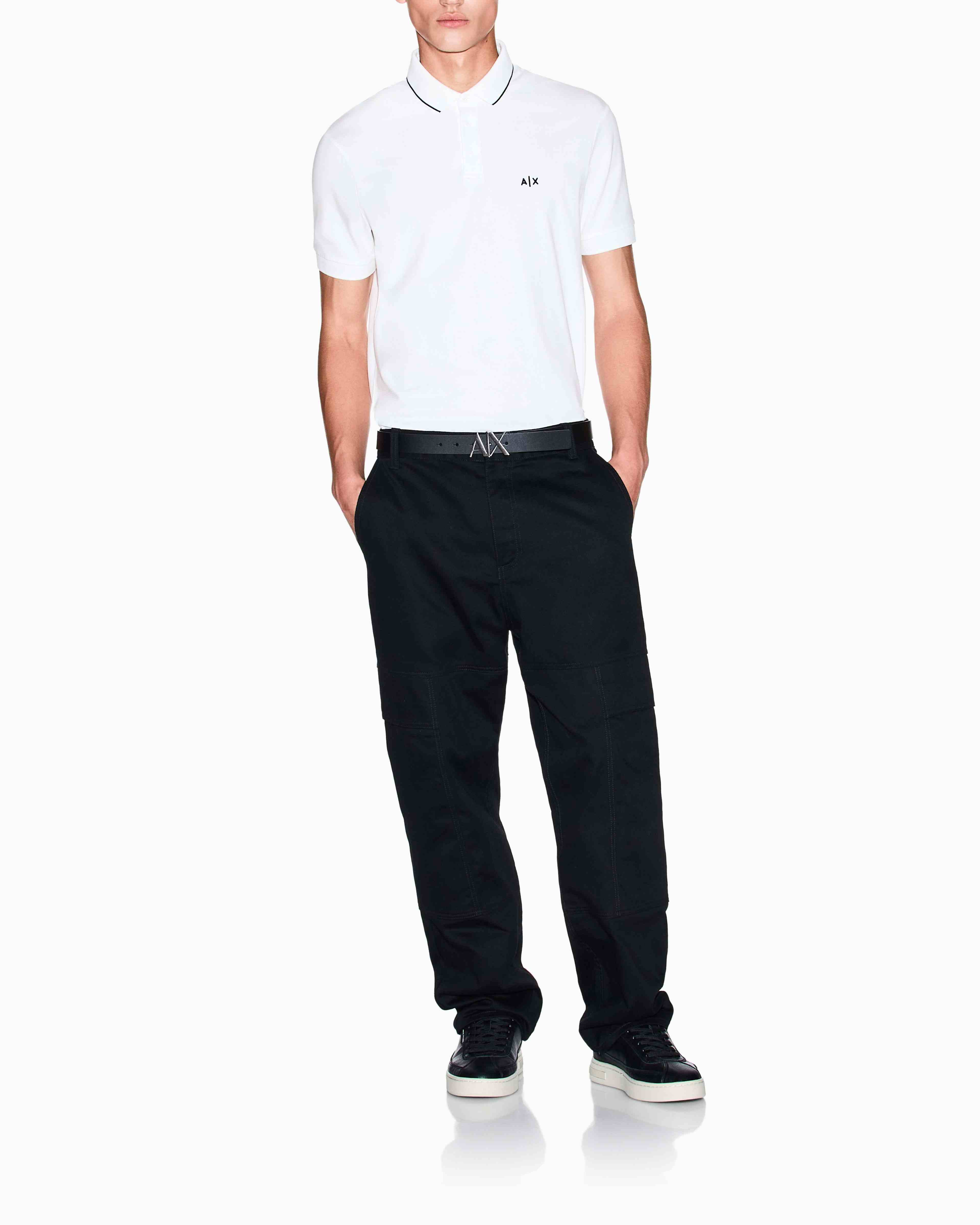 Men's White Essentials Polo Shirt