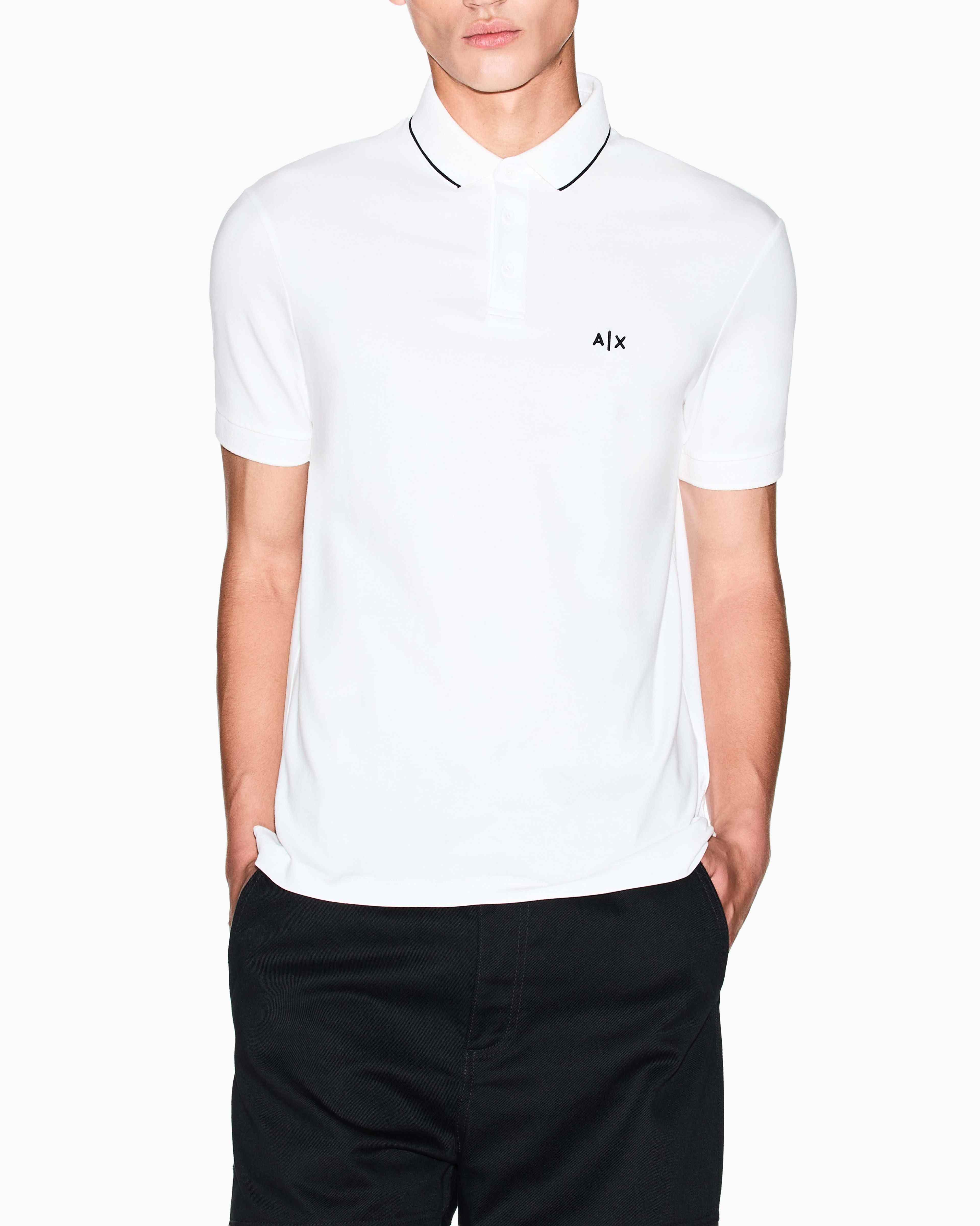 Men's White Essentials Polo Shirt