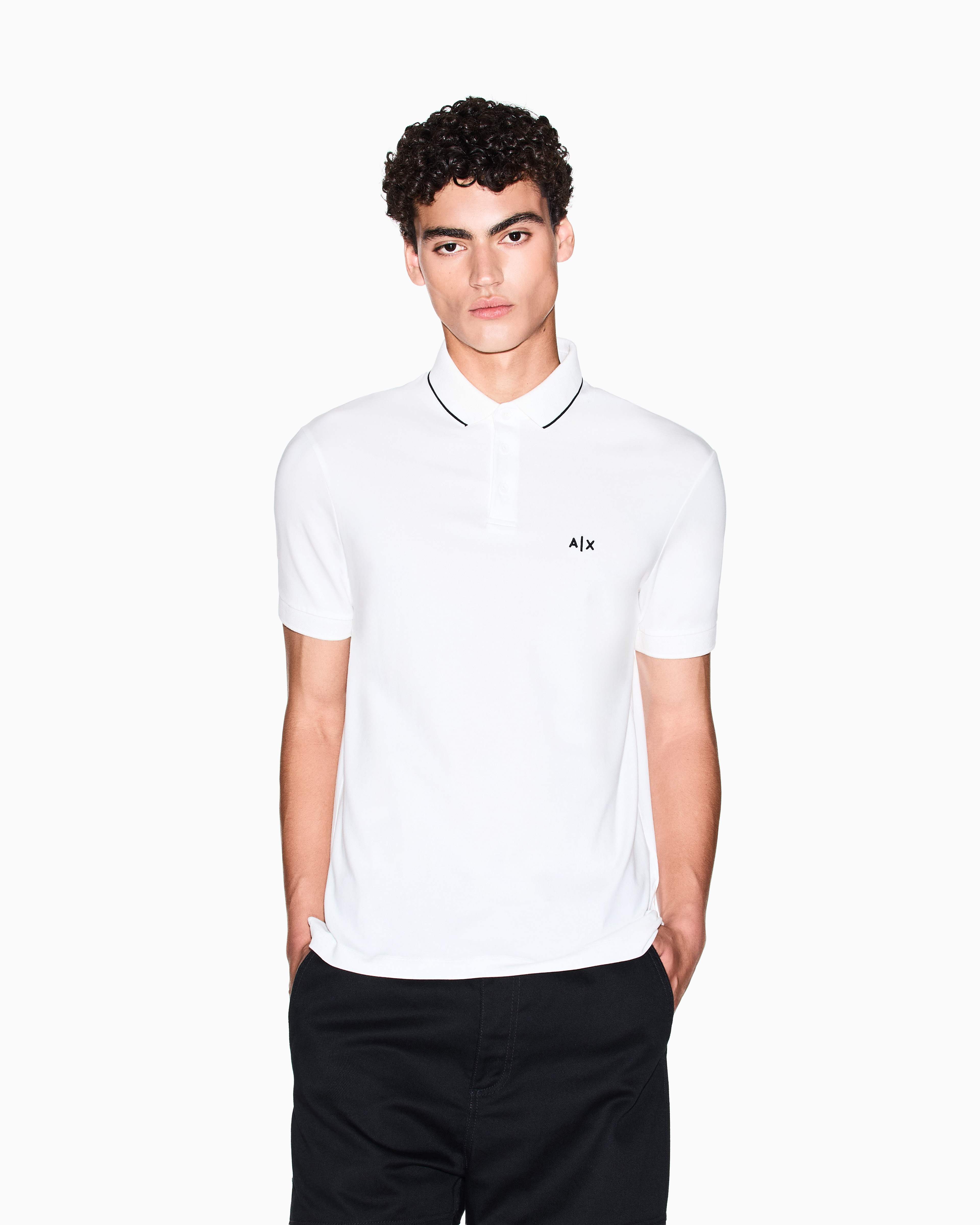 Men's White Essentials Polo Shirt
