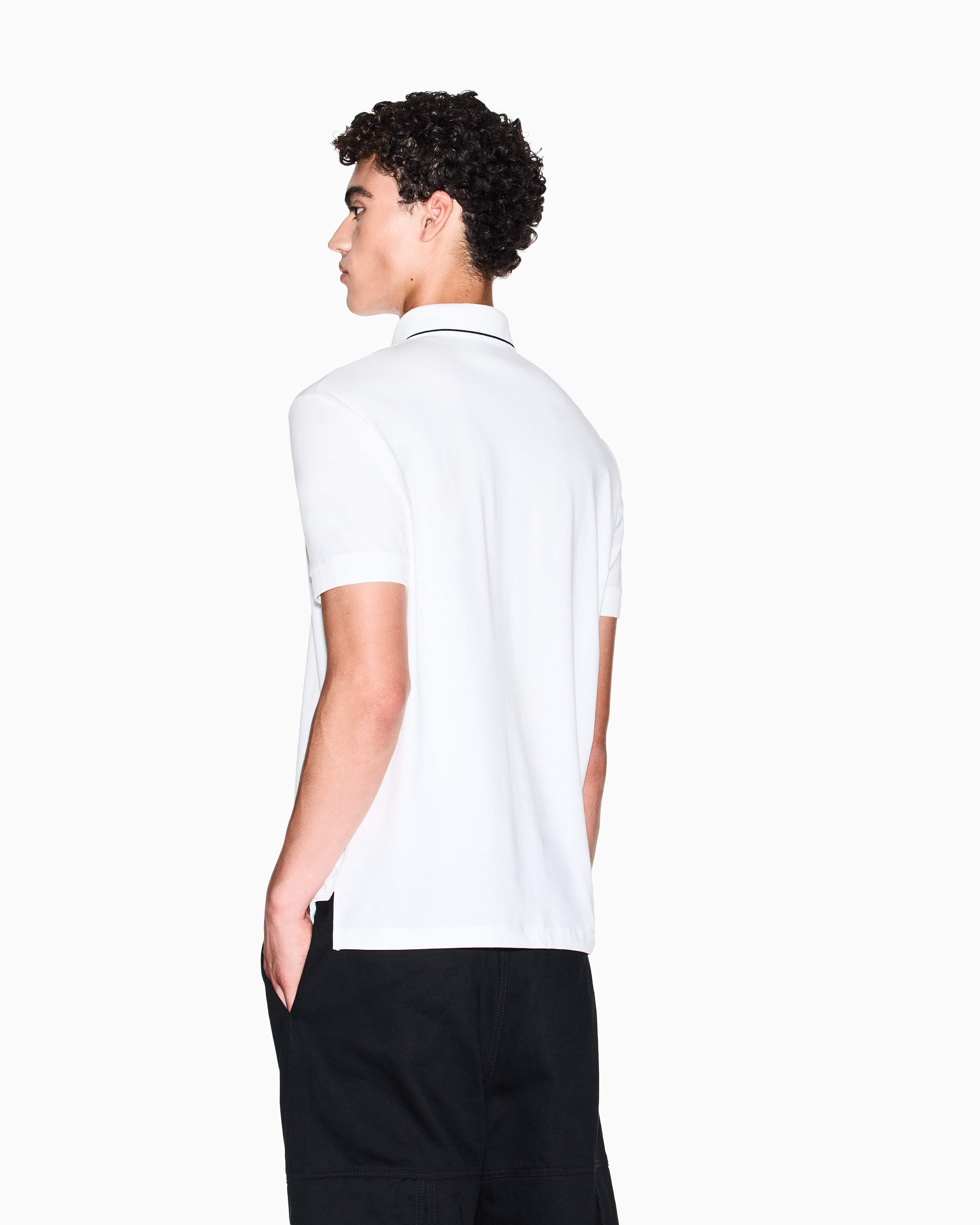 Men's White Essentials Polo Shirt