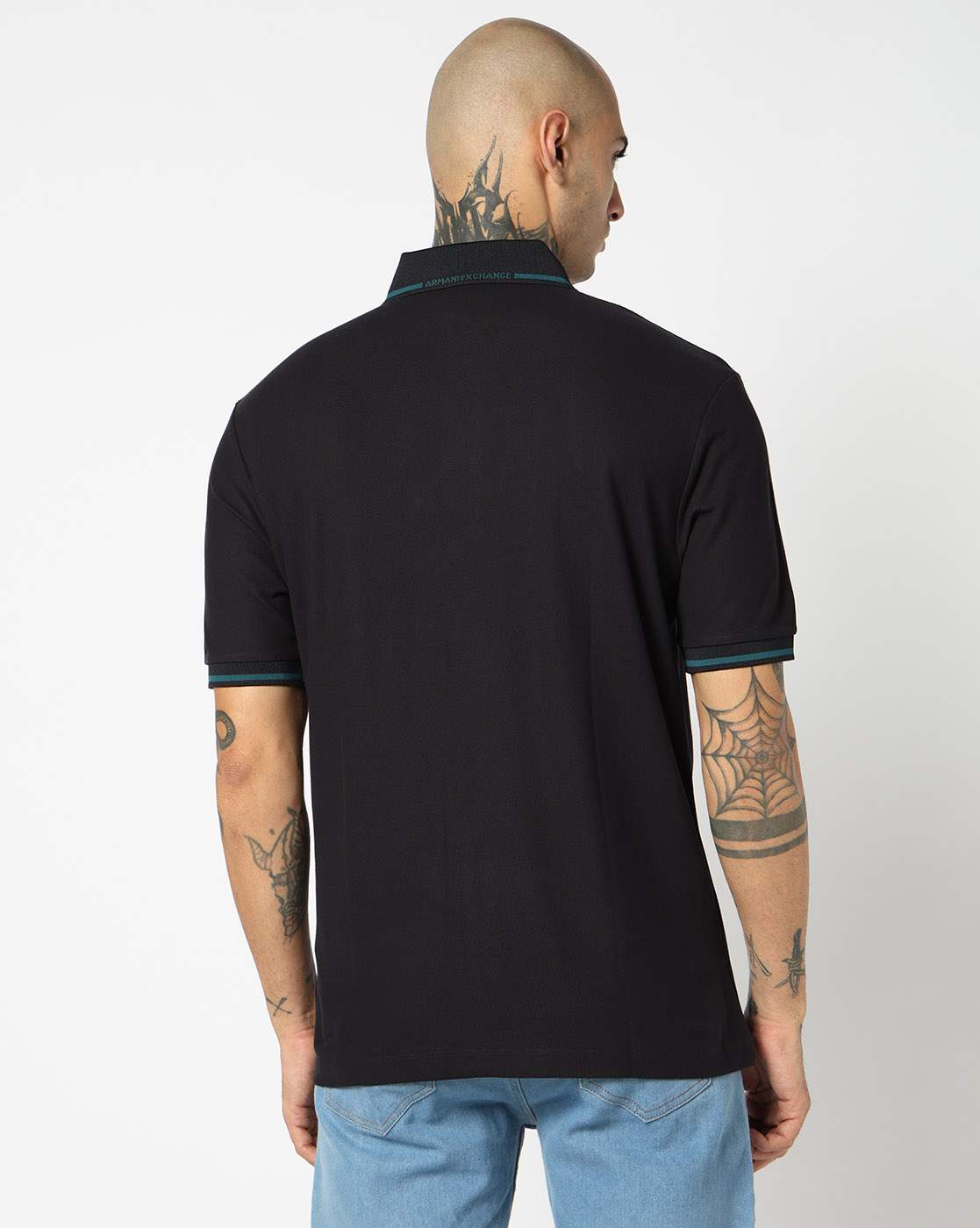 Men Blue Urban Expedition Regular Fit Polos