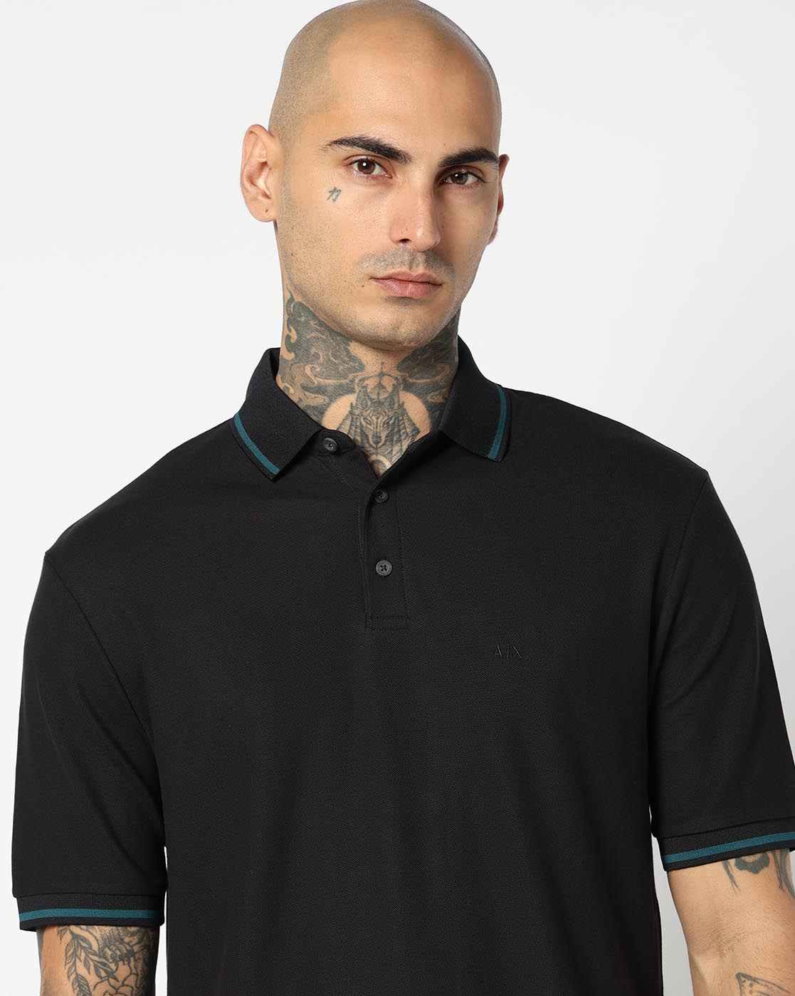 Men Blue Urban Expedition Regular Fit Polos