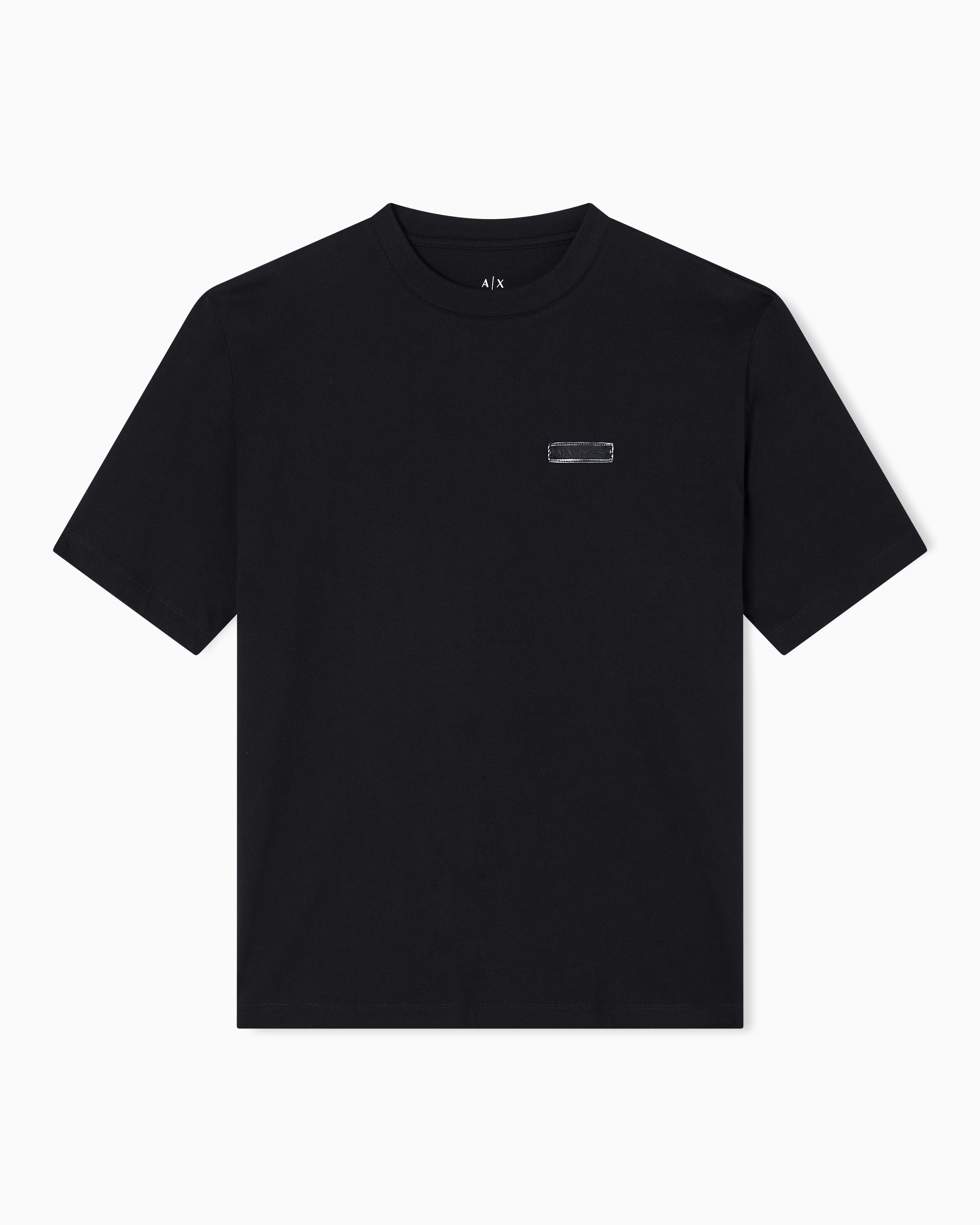 Men Black Cozy Lab Regular + Fit T-Shirts