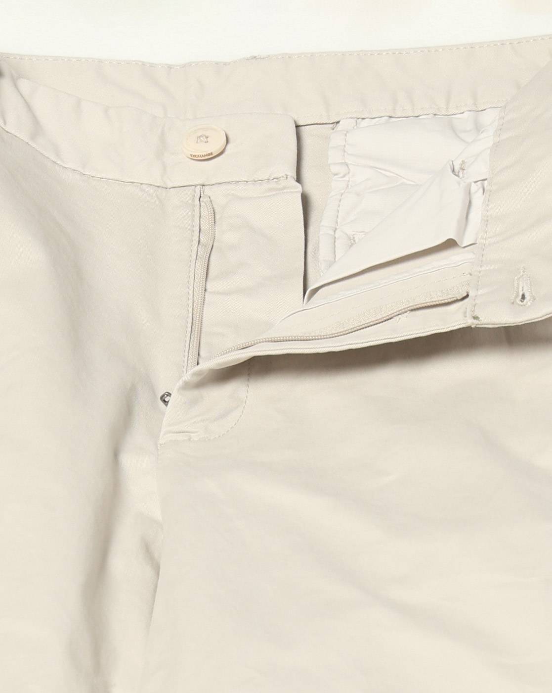 Men Grey Regular Fit Trousers