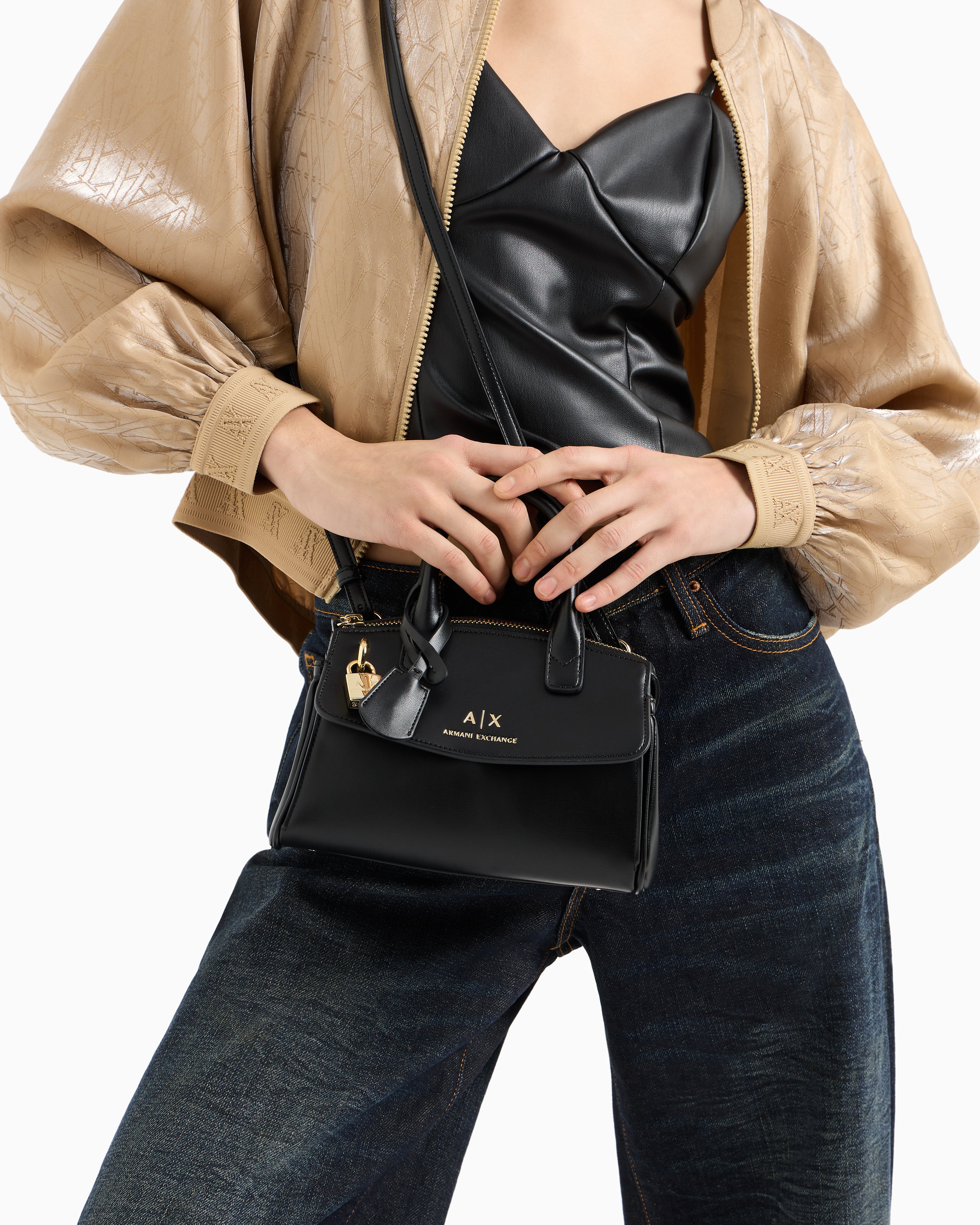 Women's Black Jane Shopping Bag
