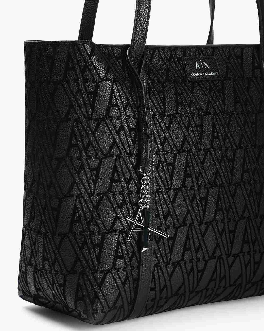 Women's Black Sylvie Shopping Bag
