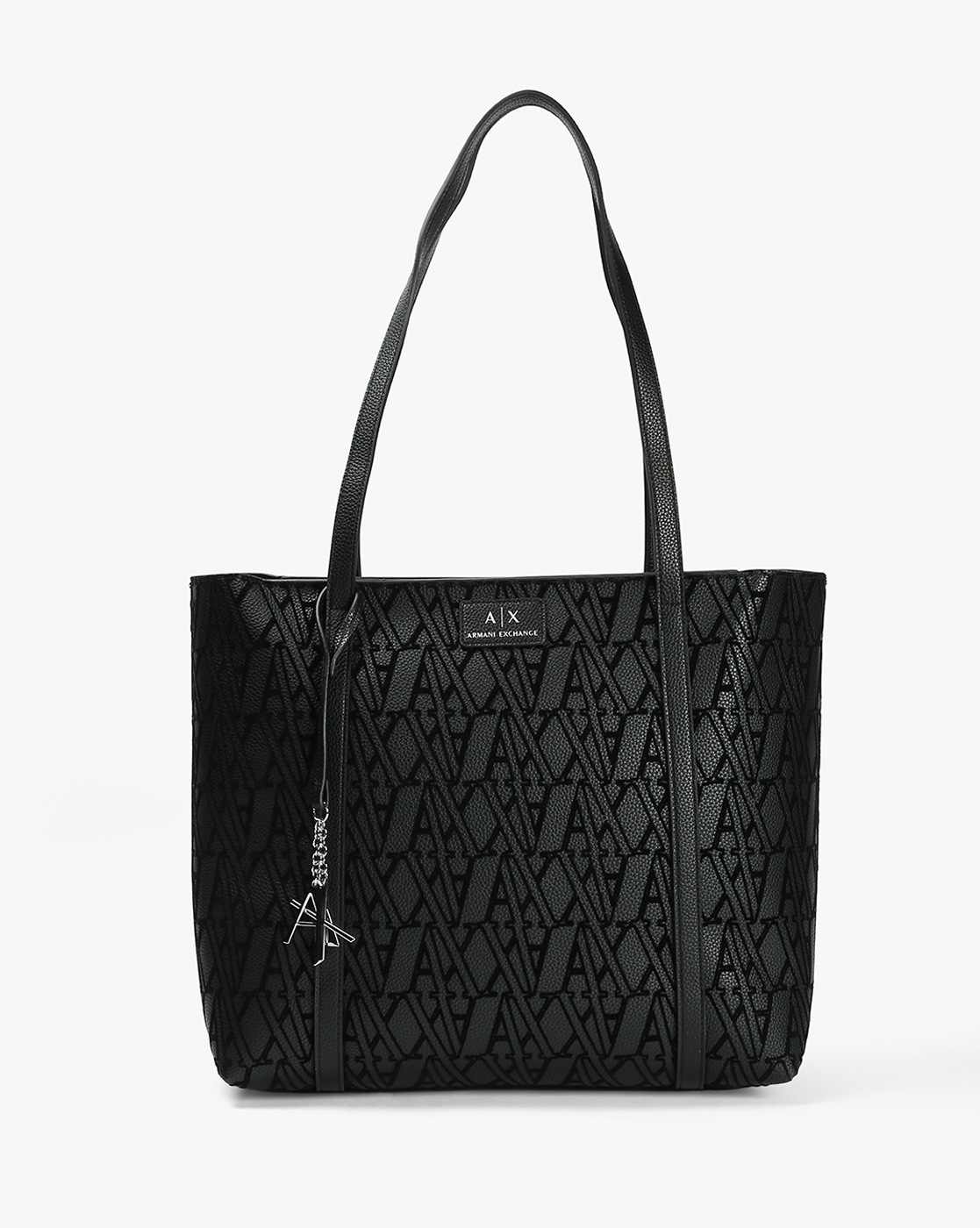 Women's Black Sylvie Shopping Bag